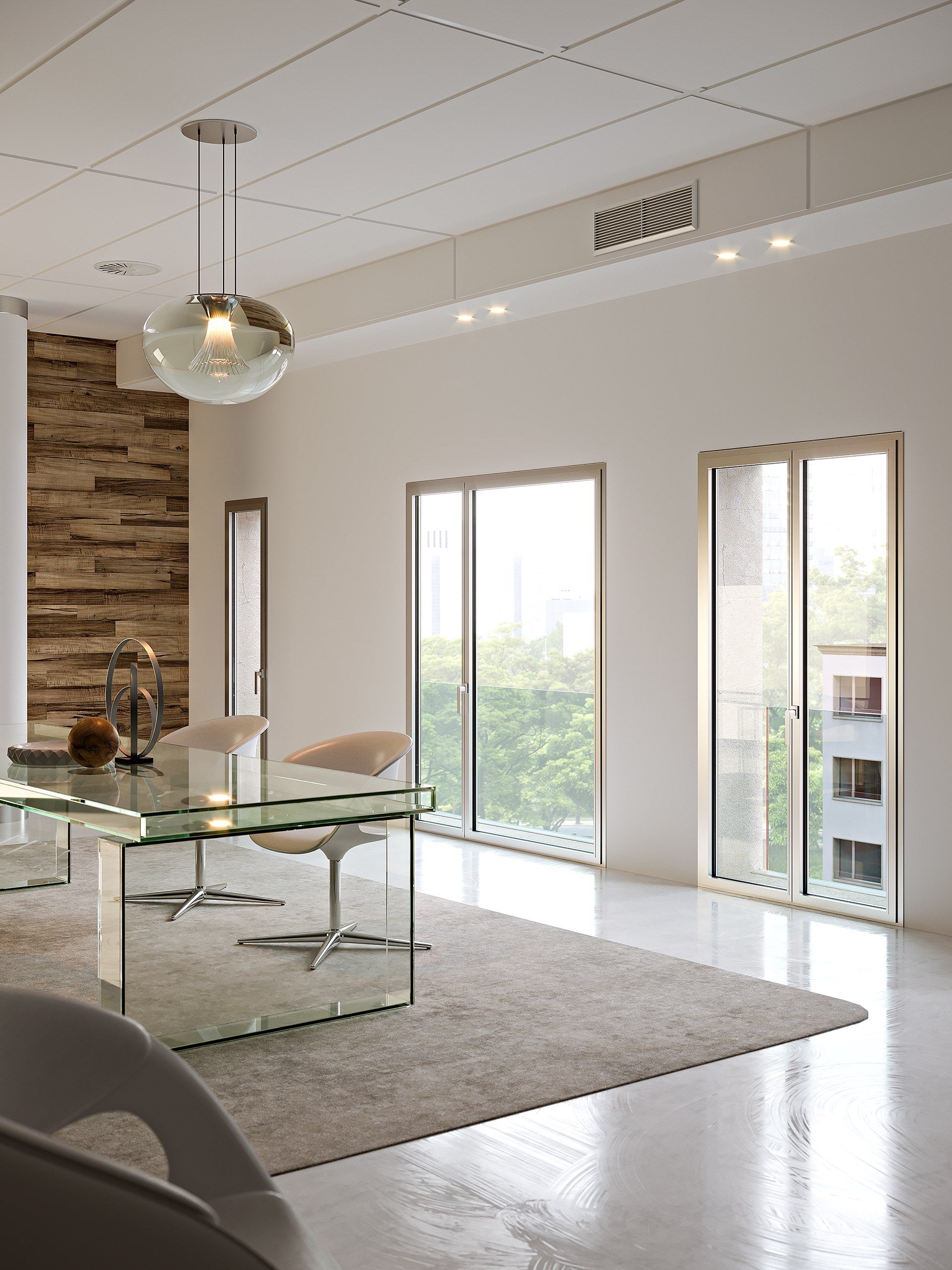 WS75 ALUMINIUM DESIGN by Ponzio - Porta-finestra in alluminio - 3