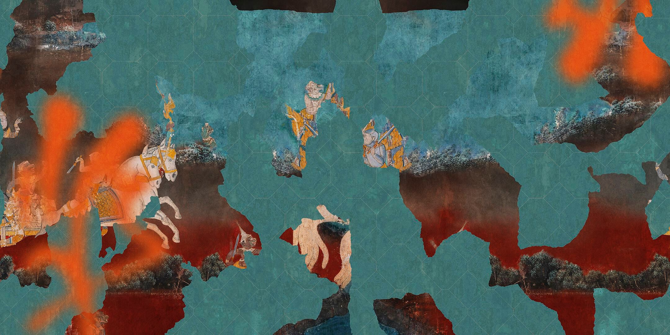 OVERLAP by Wall&decò - Carta da parati in bio-vinile organico - 4