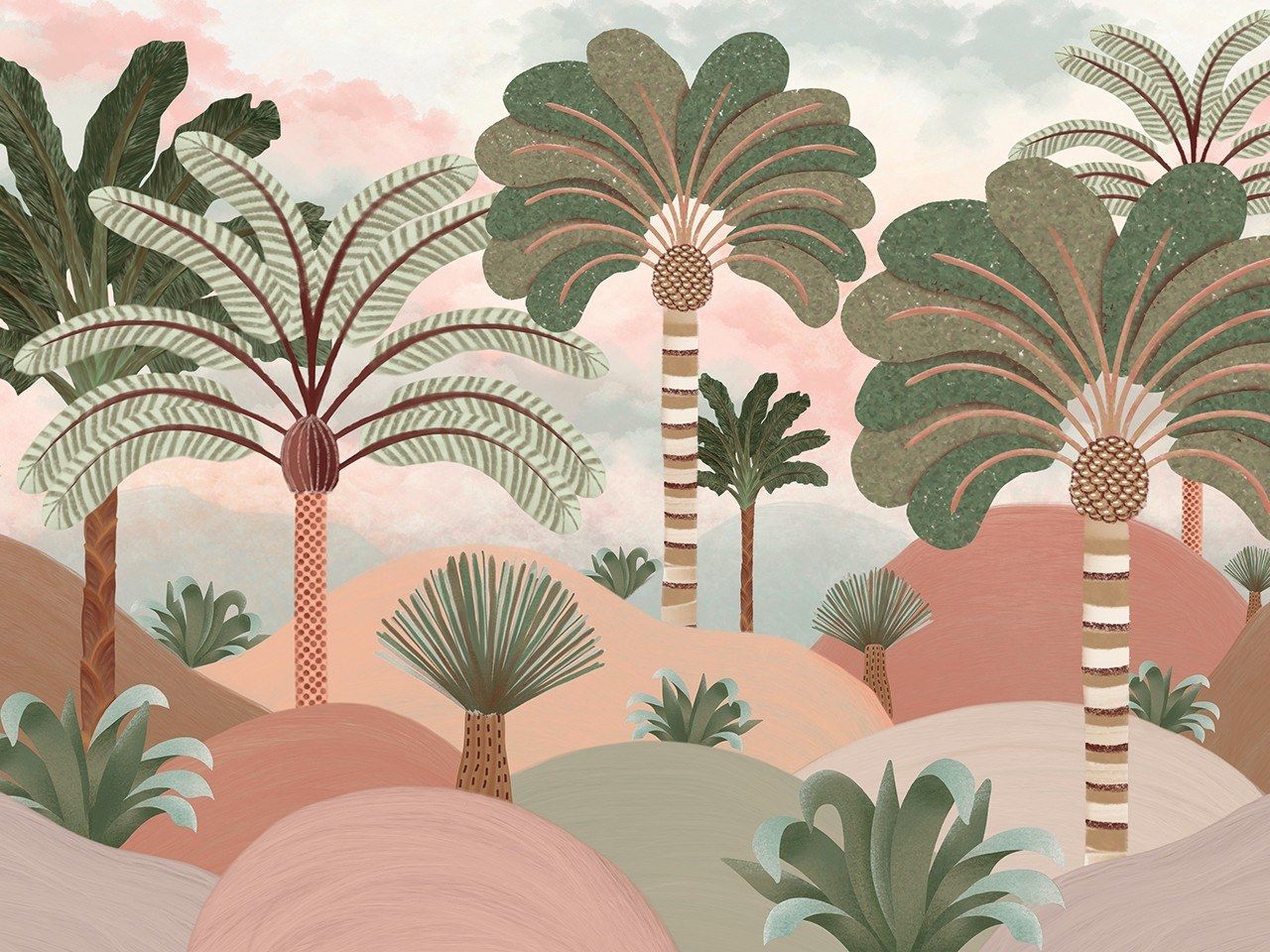 ESCAPISM by Murals Wallcoverings - Carta da parati stampata in digitale con paesaggi - 2