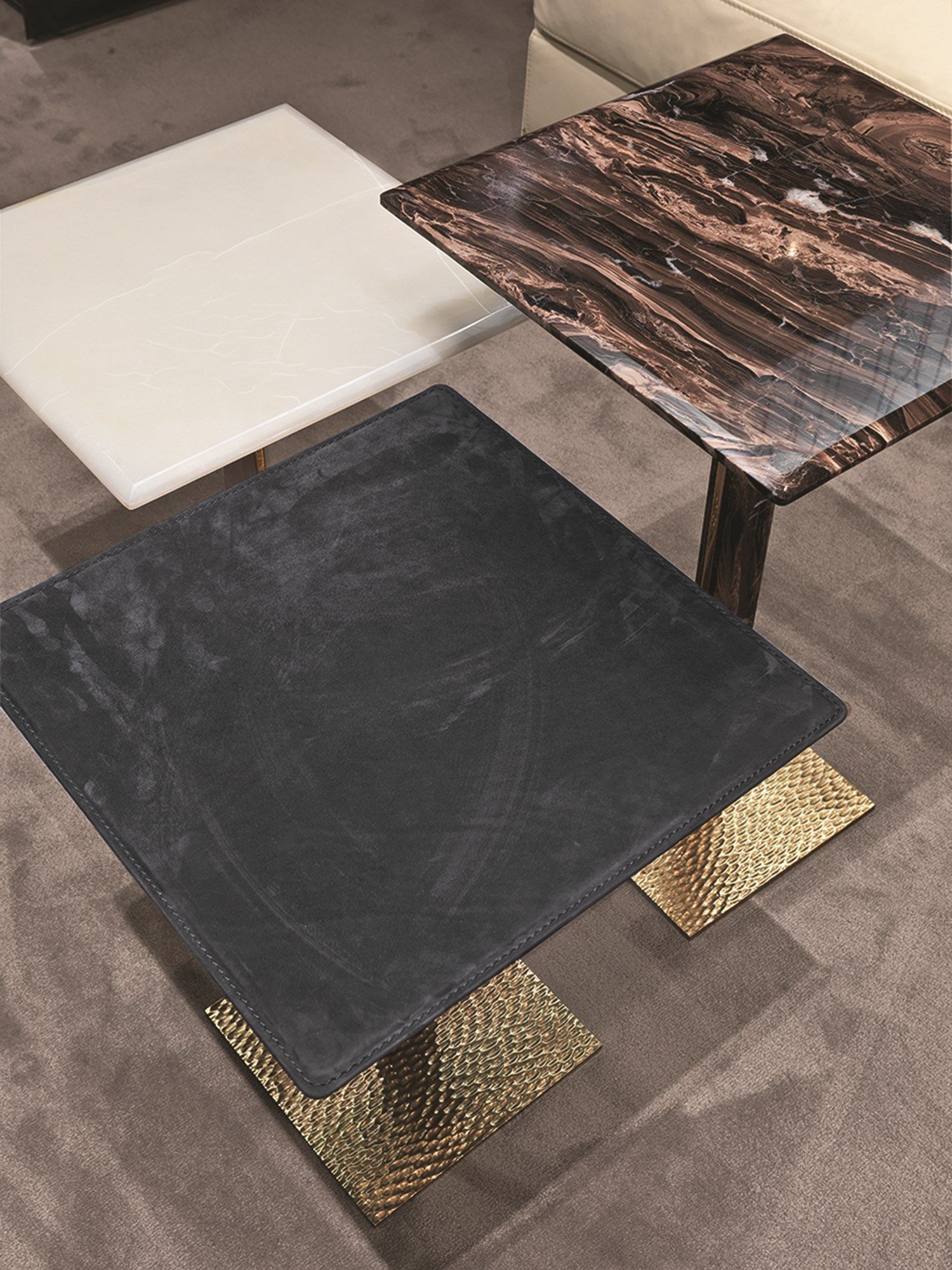 YAKI Onyx coffee table Loveluxe Collection By Longhi design Giuseppe Iasparra