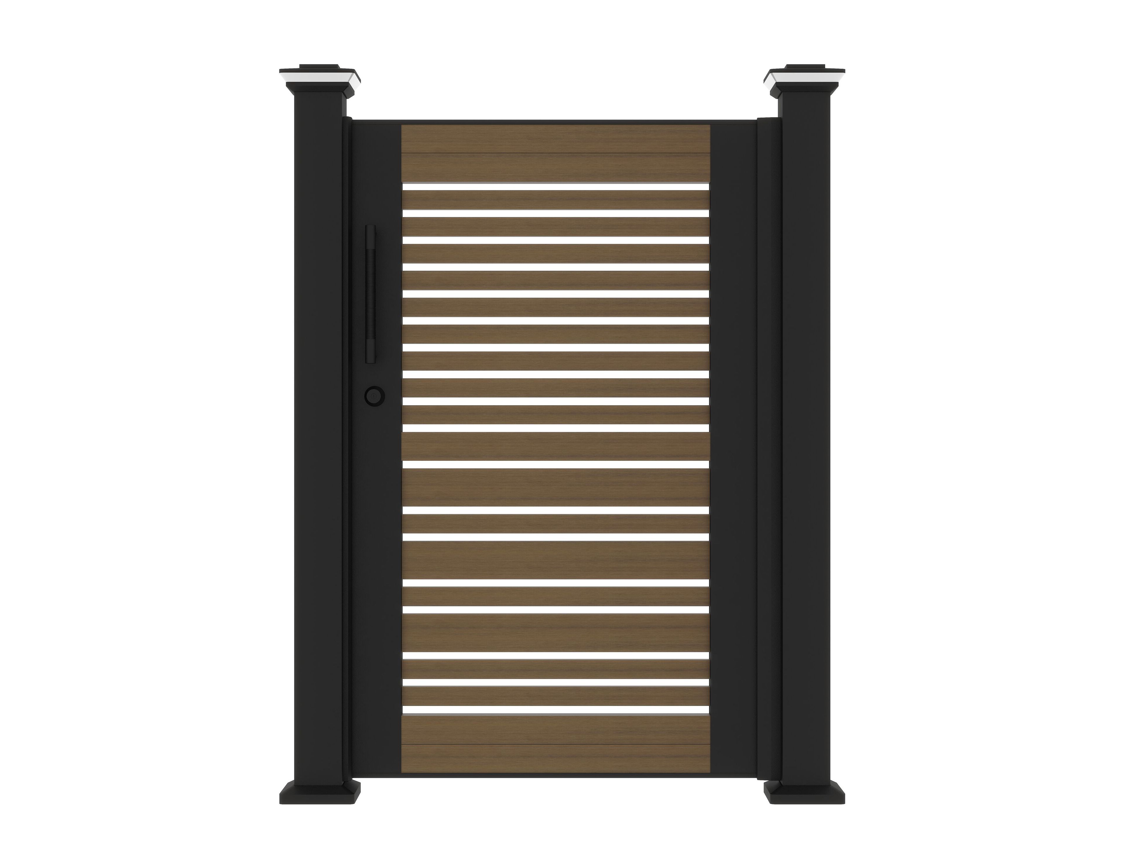 MOONLIGHT by YARDCOM - Cancello a battente in alluminio