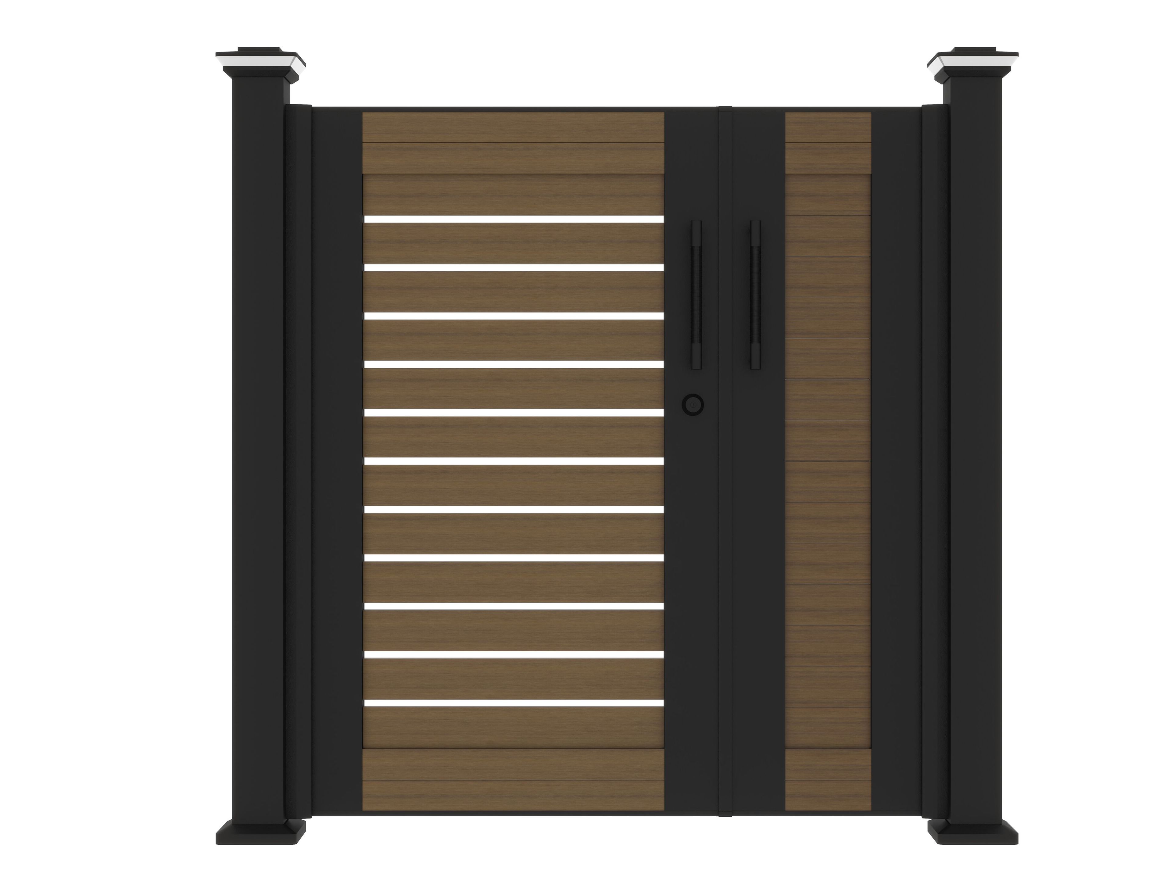 MOUNTAIN MISTS by YARDCOM - Cancello a battente in alluminio