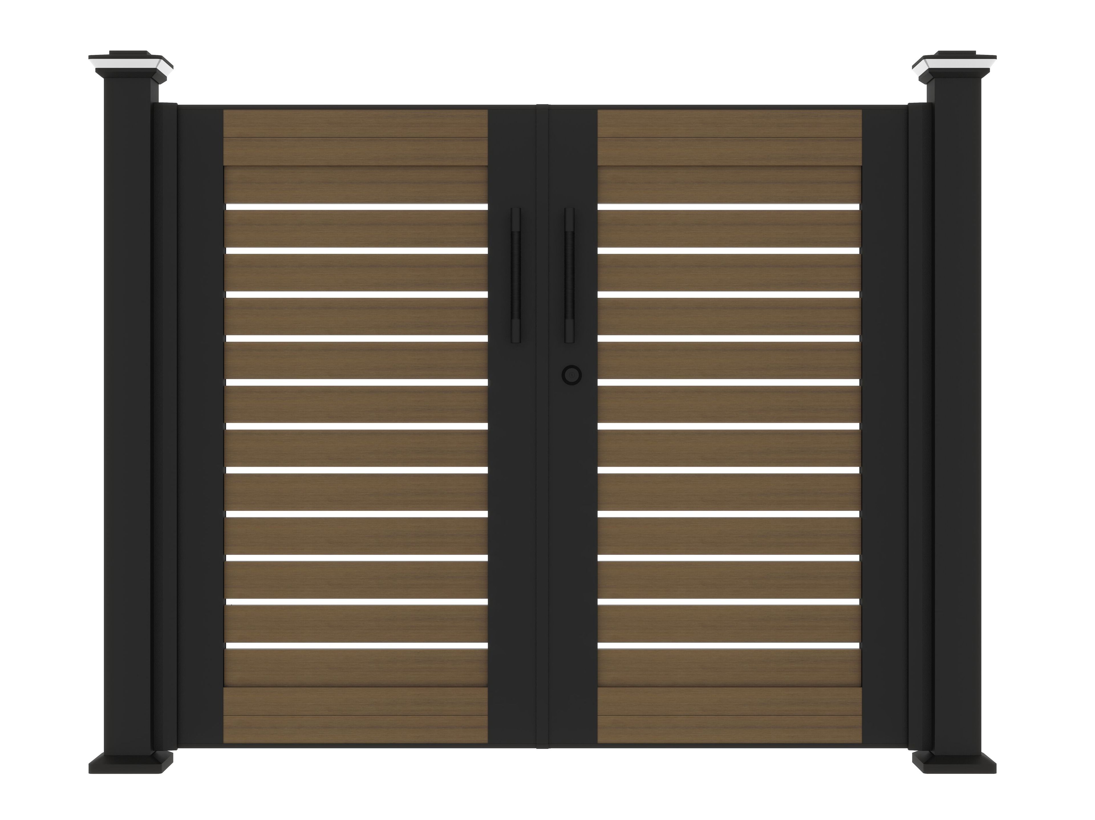 MOUNTAIN MISTS by YARDCOM - Cancello a battente in alluminio