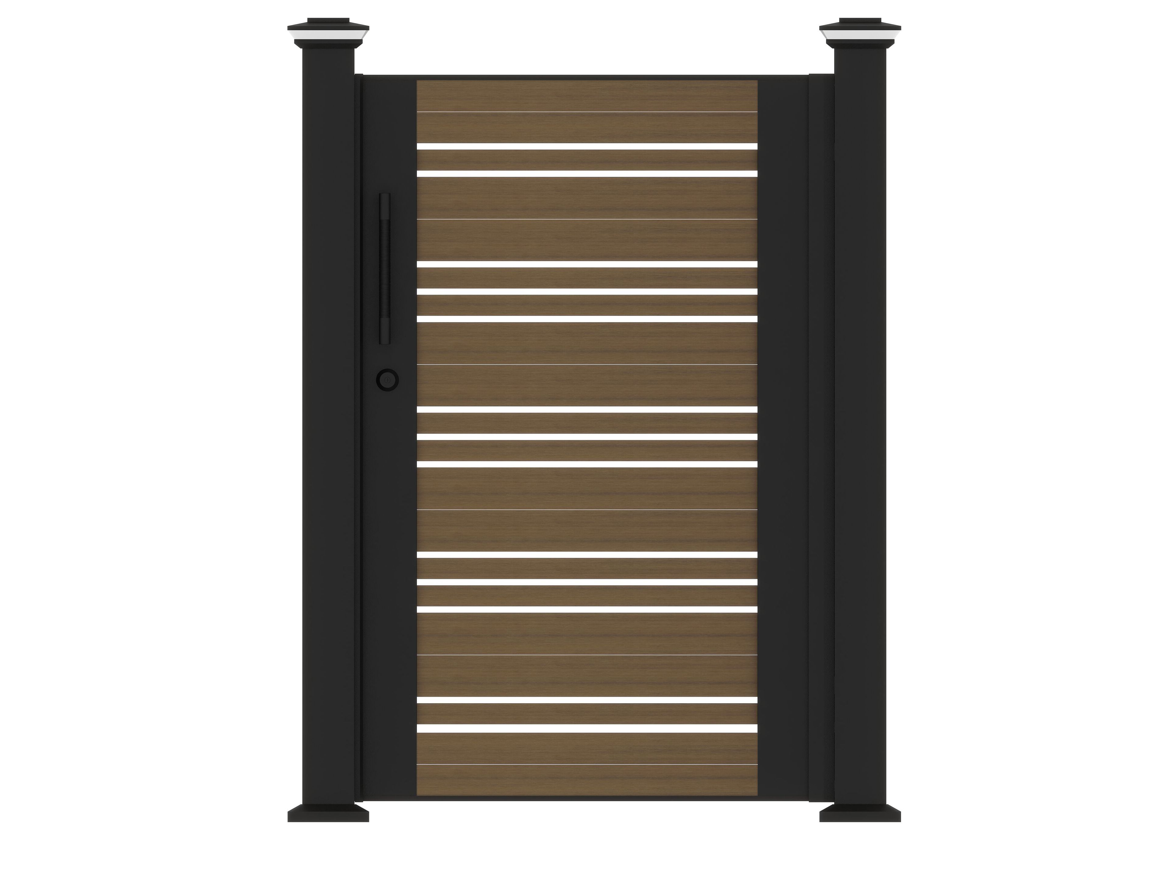 ROSY CLOUDS by YARDCOM - Cancello a battente in alluminio