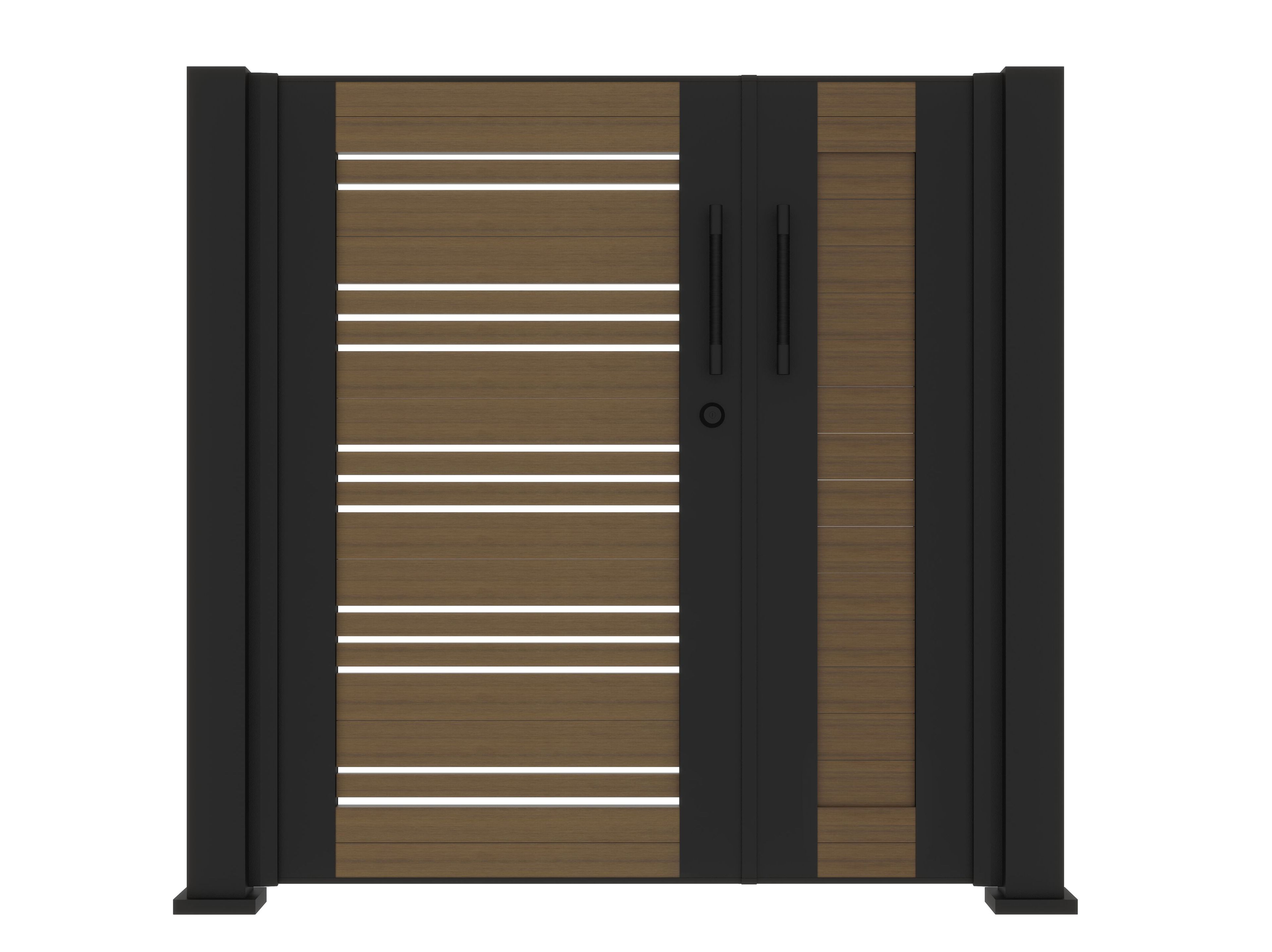 STARS by YARDCOM - Cancello a battente in alluminio