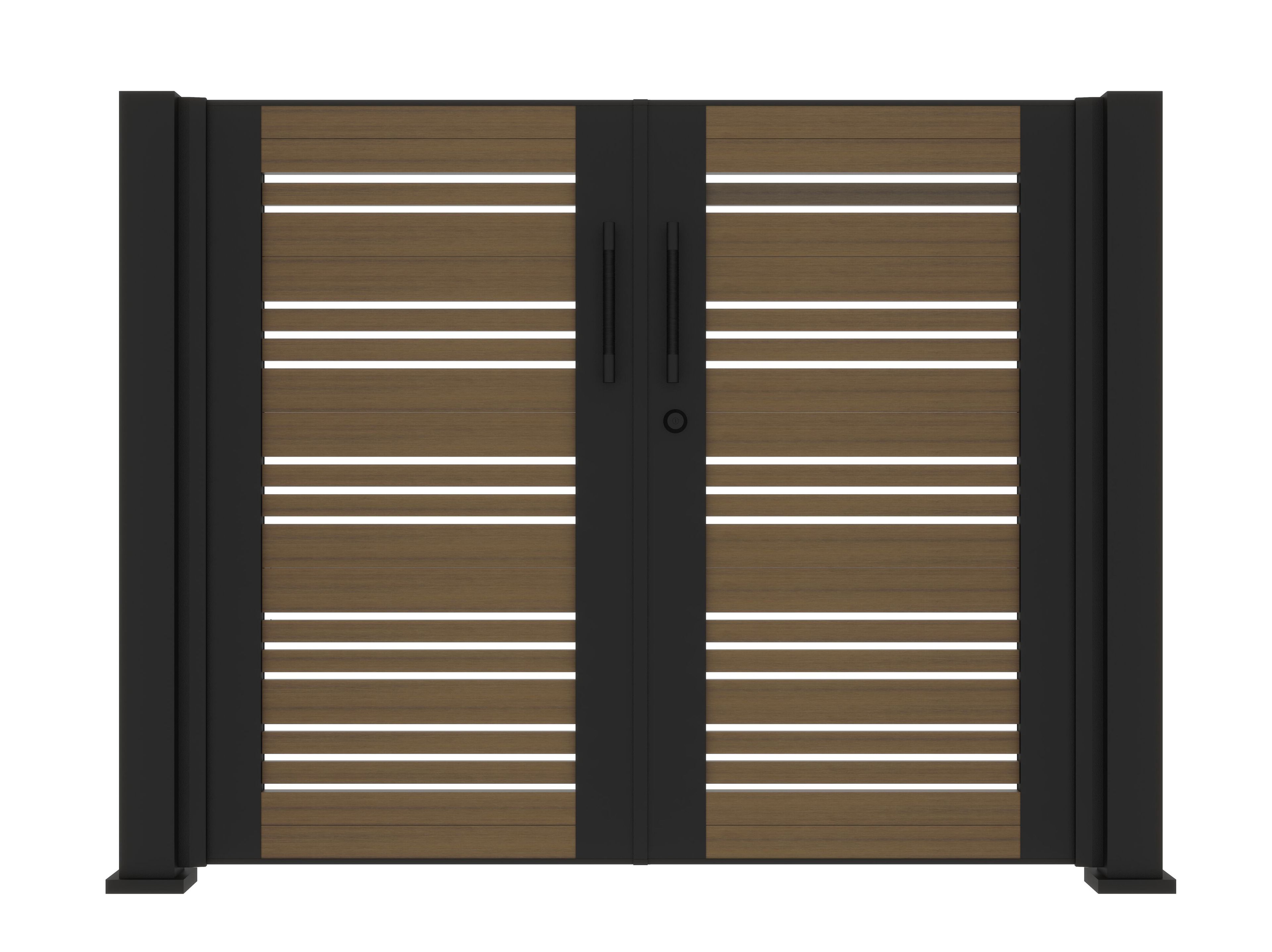 STARS by YARDCOM - Cancello a battente in alluminio