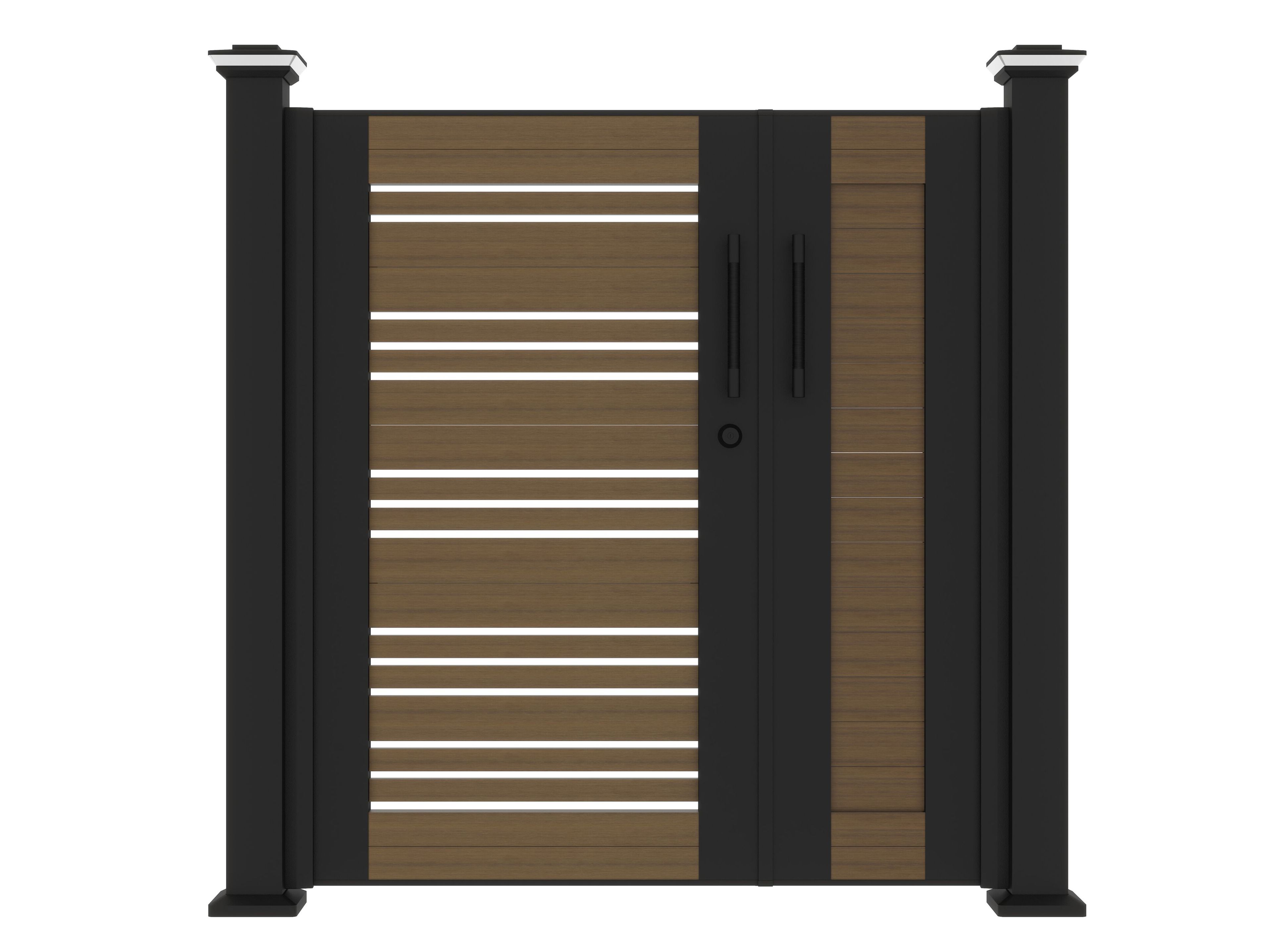 STARS by YARDCOM - Cancello a battente in alluminio