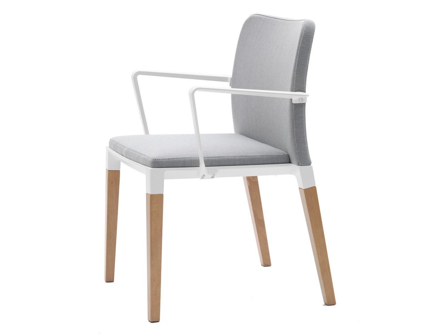 ZENITH Chair with armrests Zenith Collection By Segis design Carlo Bimbi
