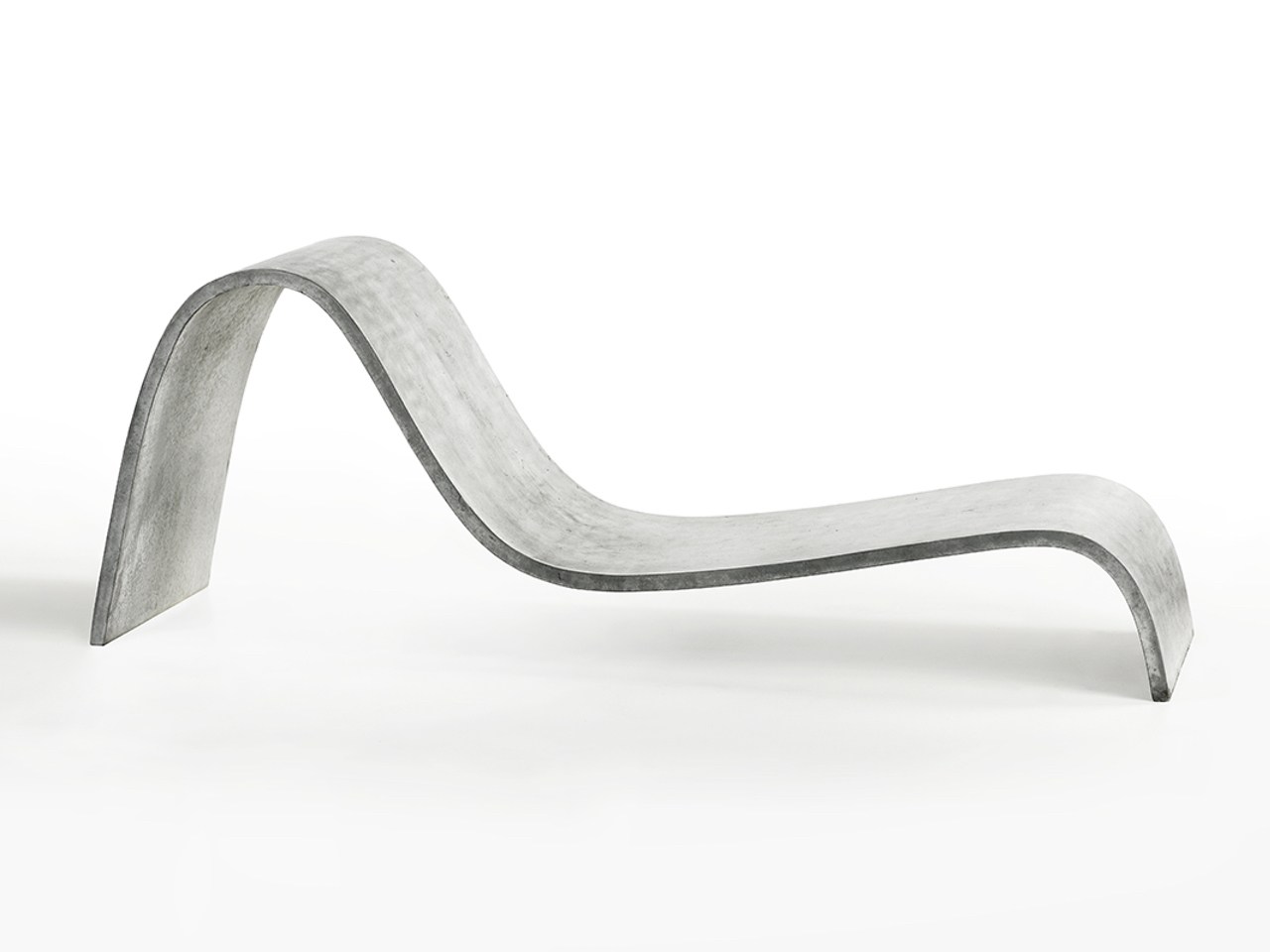 Tumbona de jardín de hormigón ZEPHYR By Gravelli