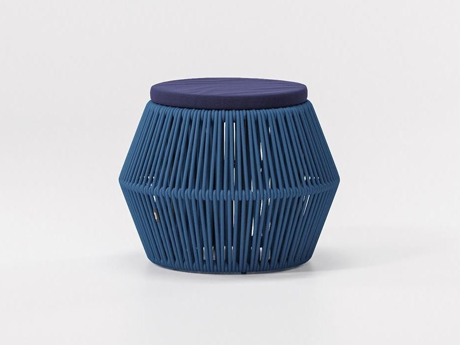 ZIGZAG Garden pouf By KETTAL design Emiliana design studio