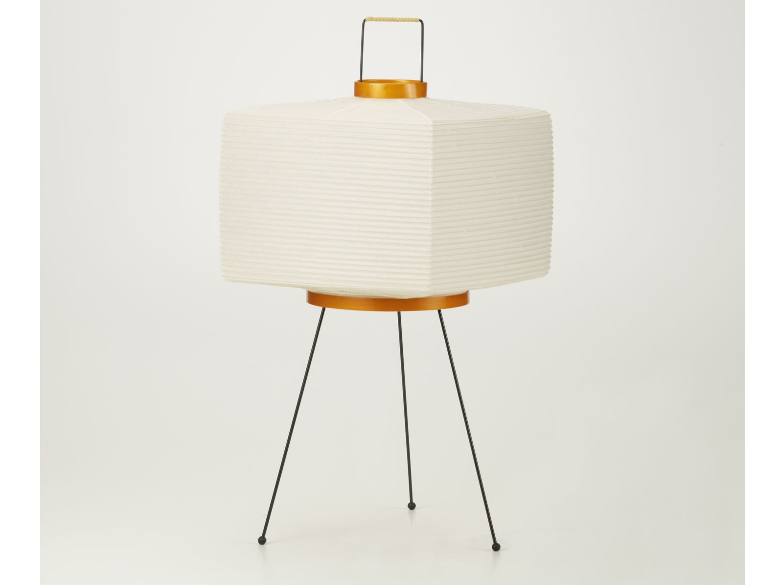 Lámpara Colgante Akari De Isamu Noguchi – Pantalla De Papel Washi Artesanal, Diseño Clásico