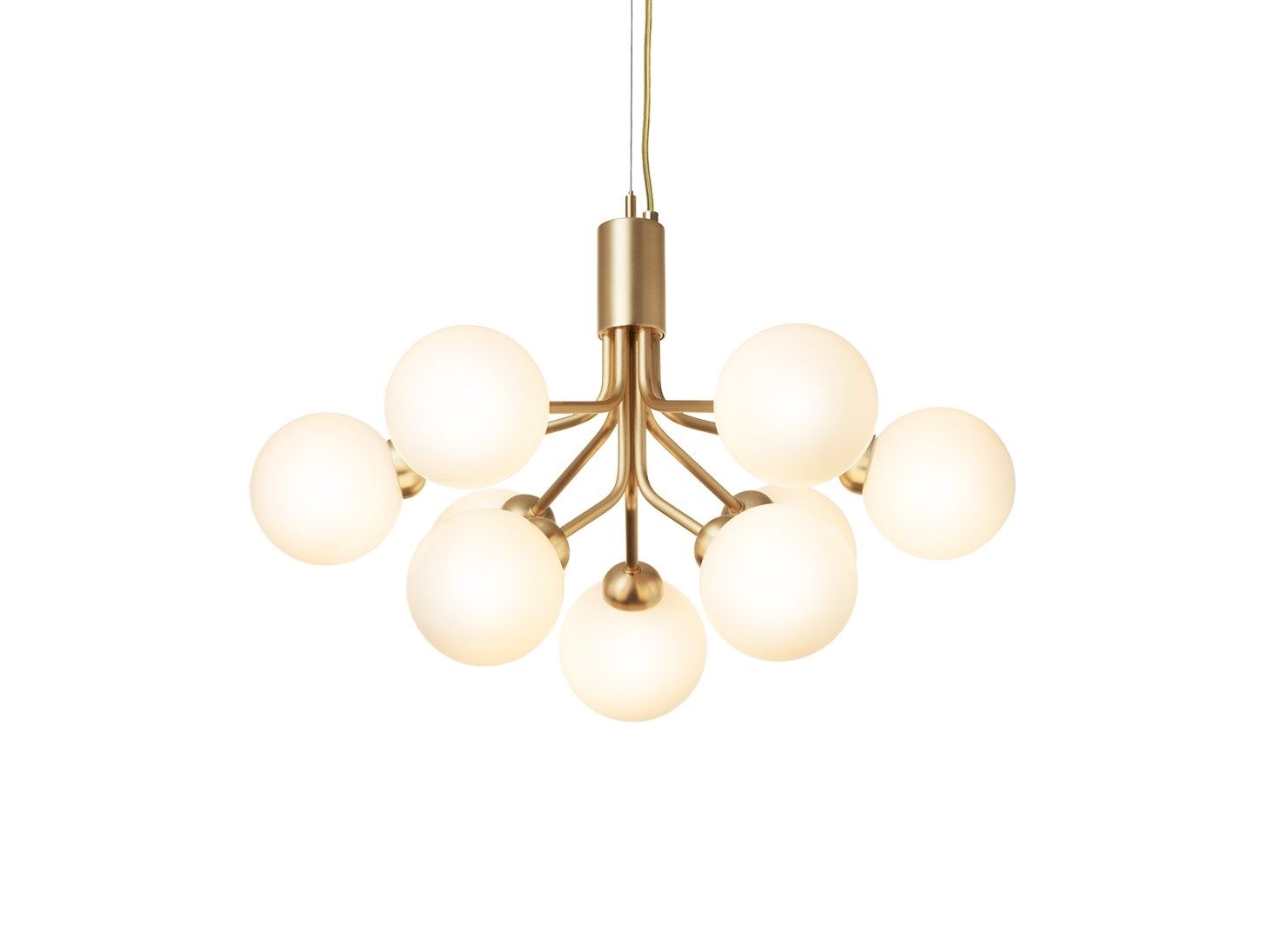 APIALES 9 OPAL by Nuura - Lampada a sospensione in vetro