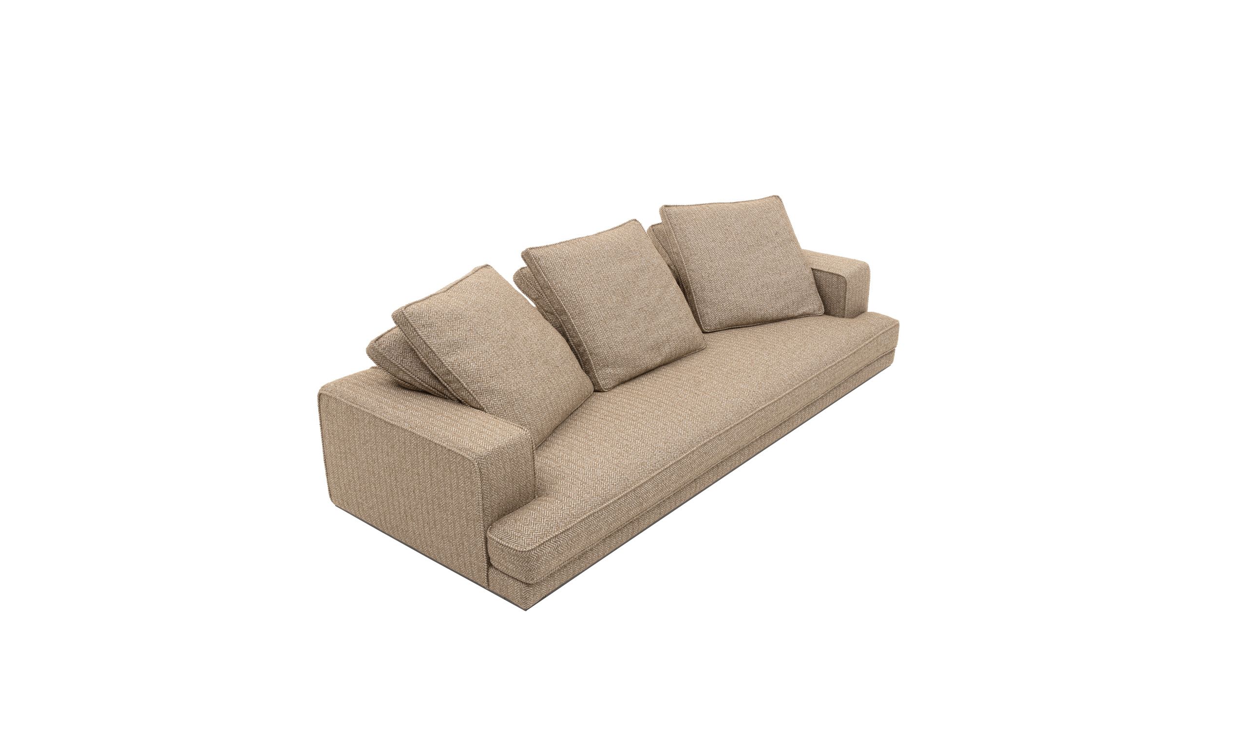 ARBITER 3 seater sofa 3 seater fabric sofa By Maxalto design