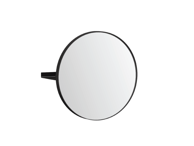 ARCO S by Ex.t - Specchio rotondo con mensola da parete - 2
