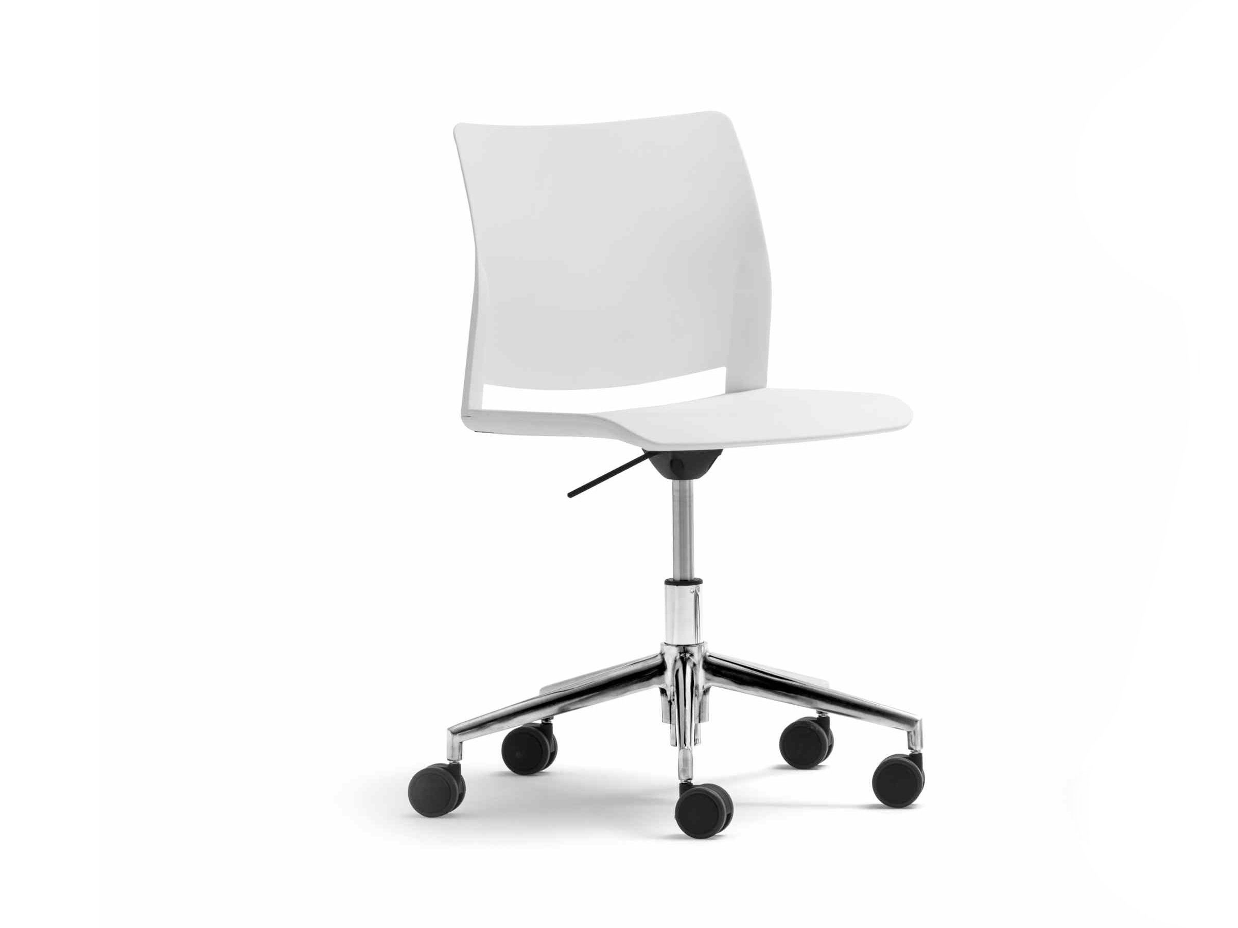 AREA Office chair with castors Hub Collection By Bralco