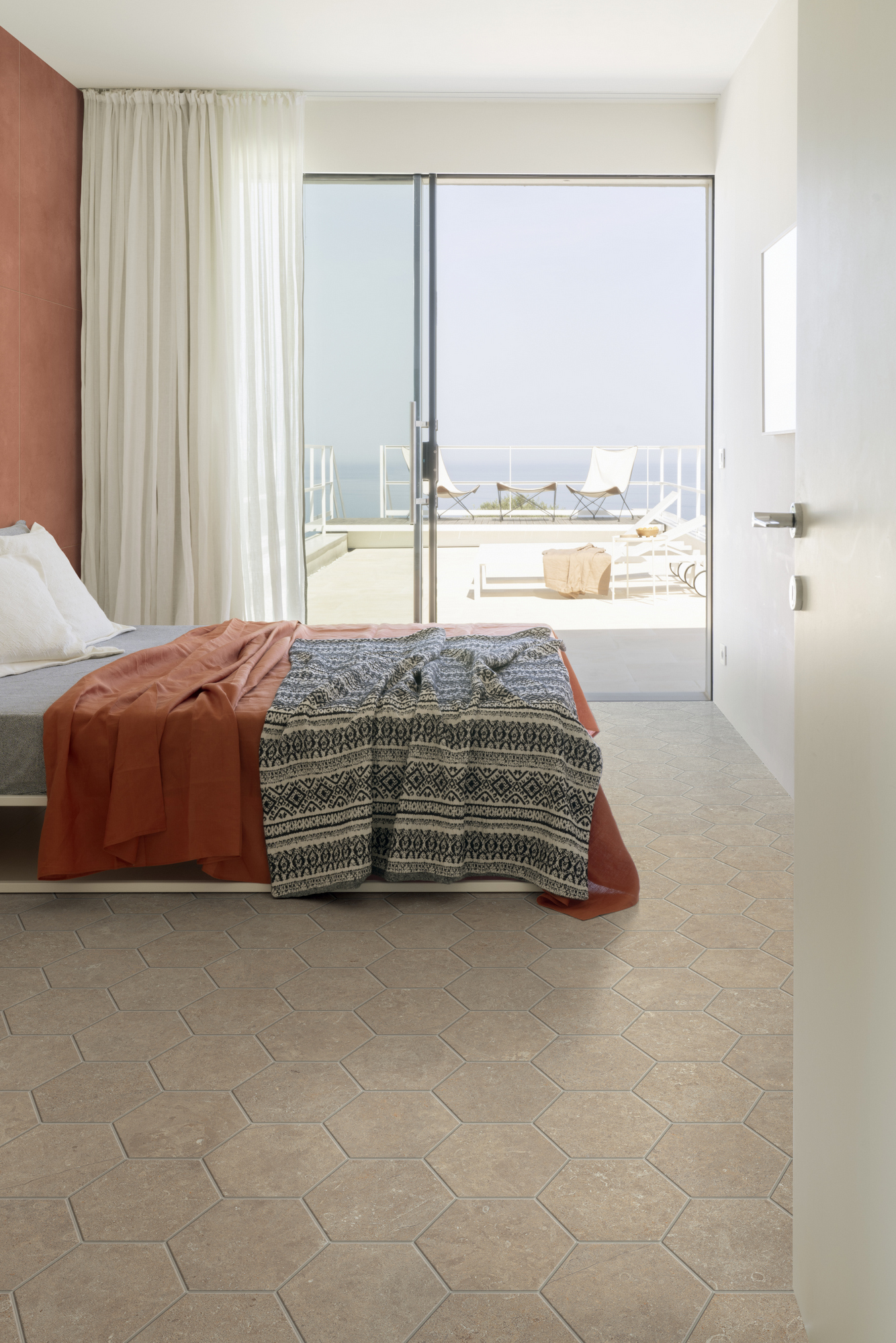 Full-body porcelain stoneware wall/floor tiles with stone effect ARKISTYLE EARTH by Marca Corona_3