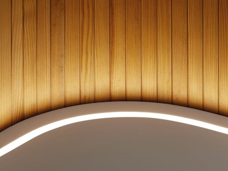 Polyurethane linear lighting profile for LED modules ASAI TOP BEND Asai