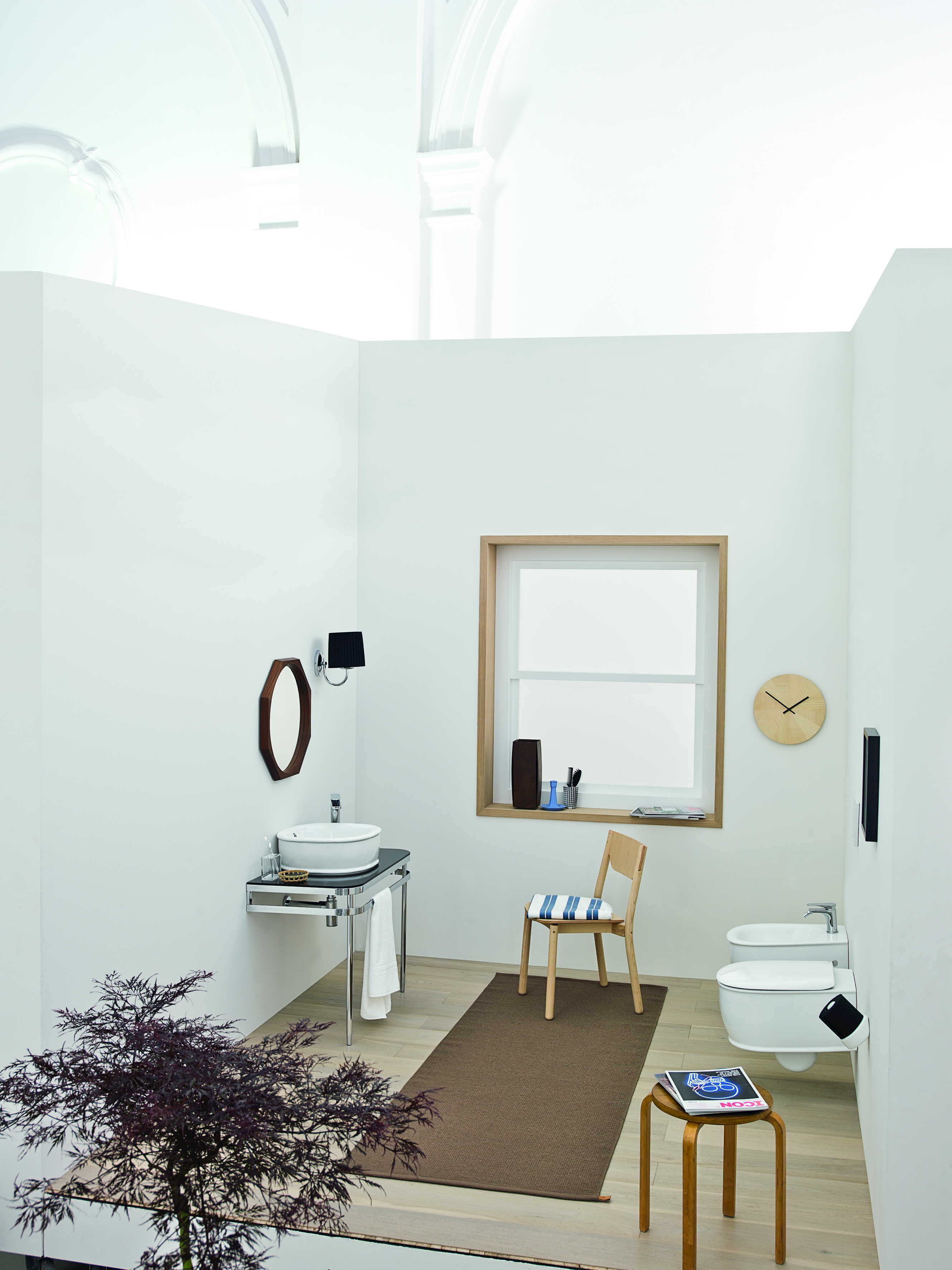 AZULEY | Lavabo consola Colección Azuley By Artceram diseño MENEGHELLO ...
