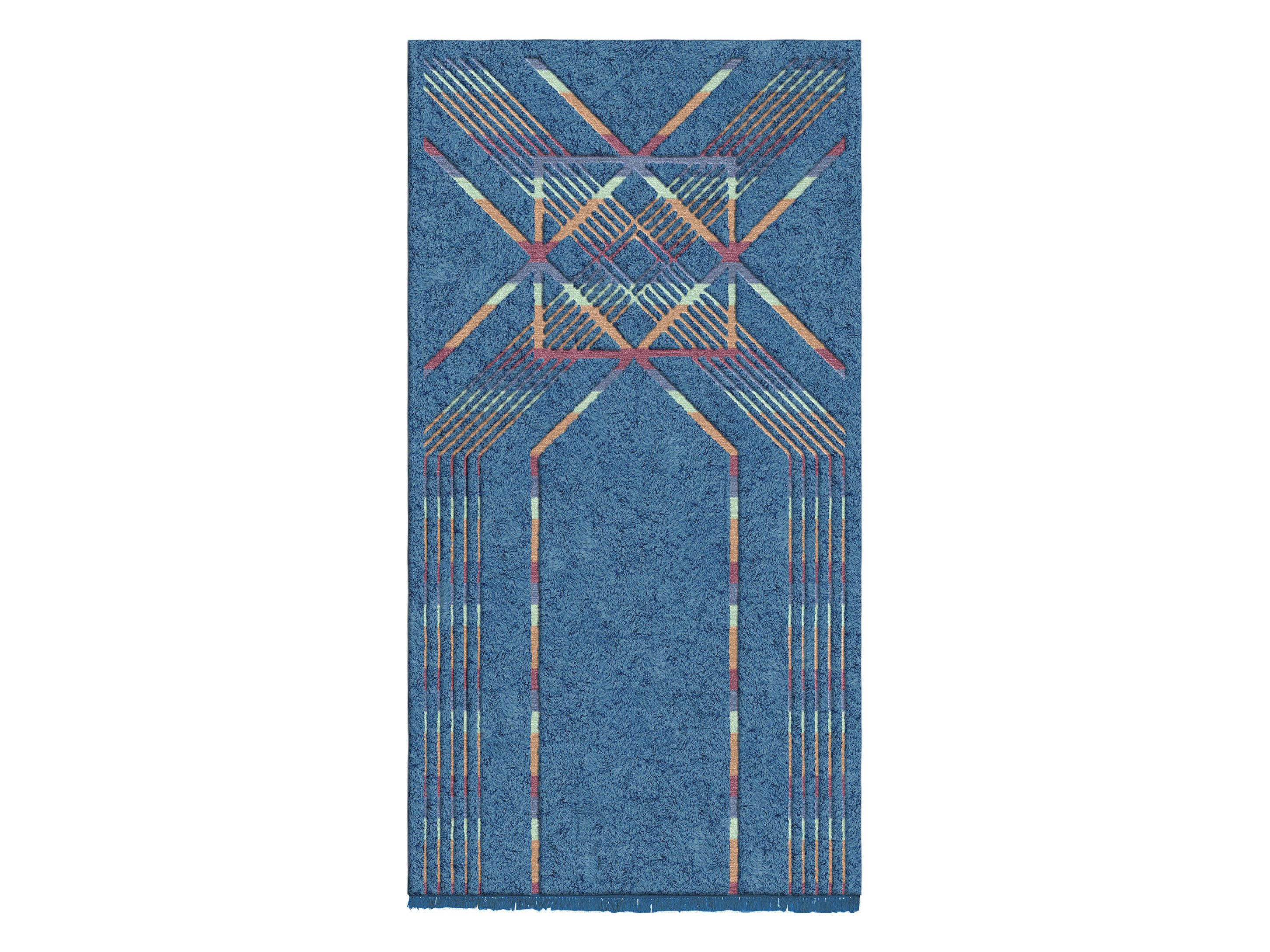 BALI WAVE by Tapis Rouge - Tappeto rettangolare fatto a mano in lana
