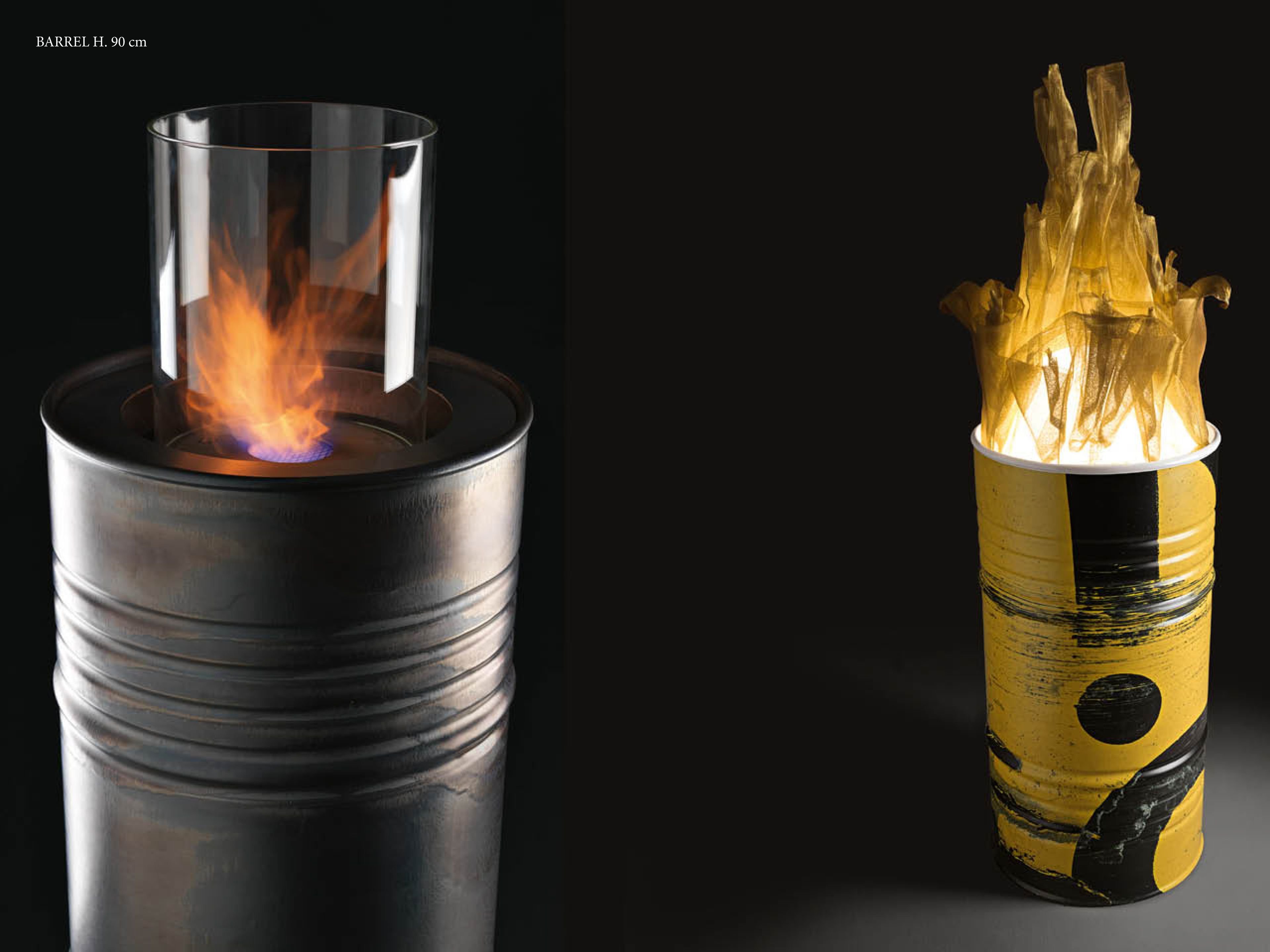 BARREL | Stufa by Artwork Italian Heritage by Kerasan - Stufa a bioetanolo in ceramica - 2