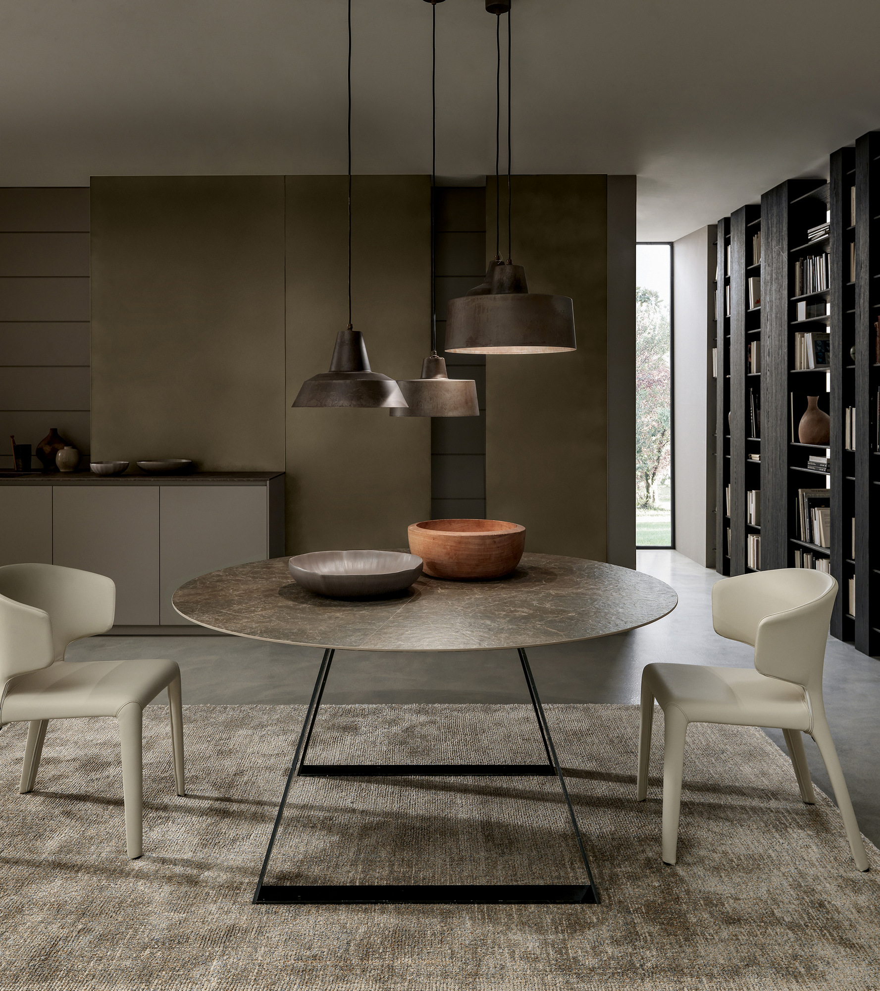 BLADE | Round table Blade Collection By MODULNOVA