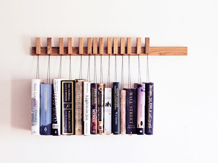 BOOK RACK Oak bookcase By AGUSTAV