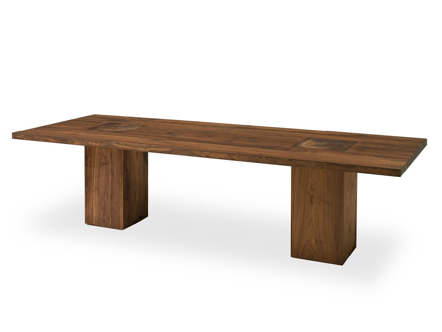 BOSS EXECUTIVE Rectangular solid wood table By Riva 1920