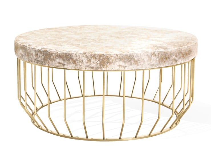 BRADLEY Velvet coffee table Luxury Collection By ANA ROQUE INTERIORS