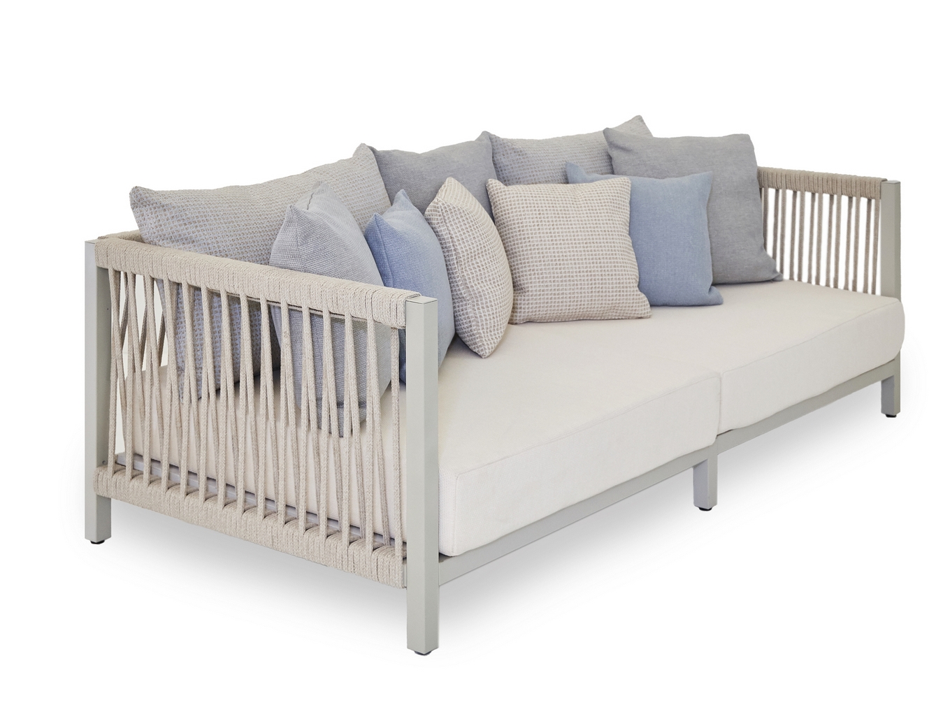 CALIFORNIA ROPE | Garden sofa Fabric garden sofa By Rever