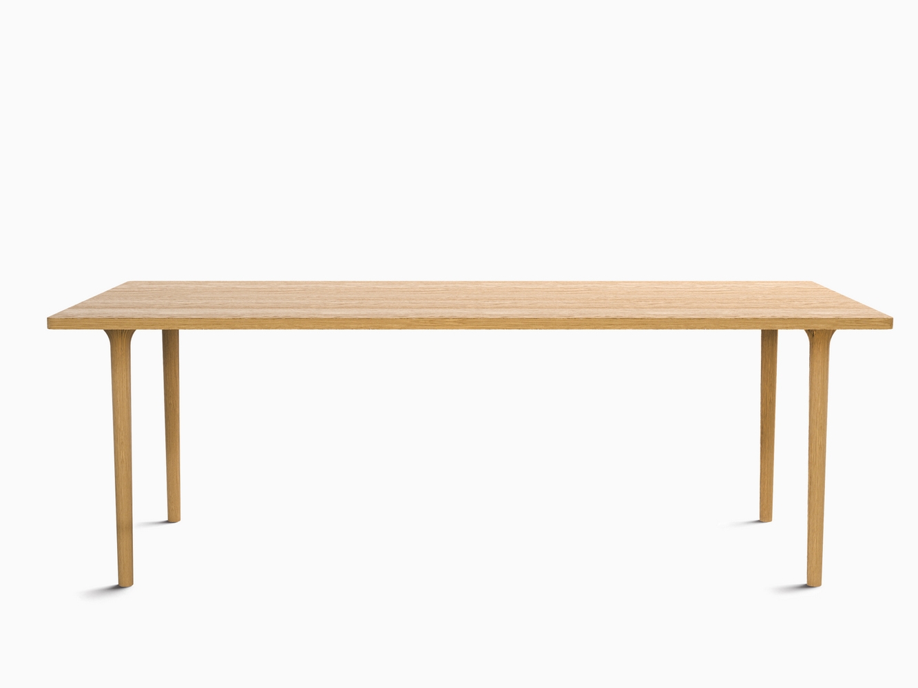 Rectangular Oak Table CAST RECTANGULAR | Oak table Cast Collection By MOR DESIGN design Pedro ...