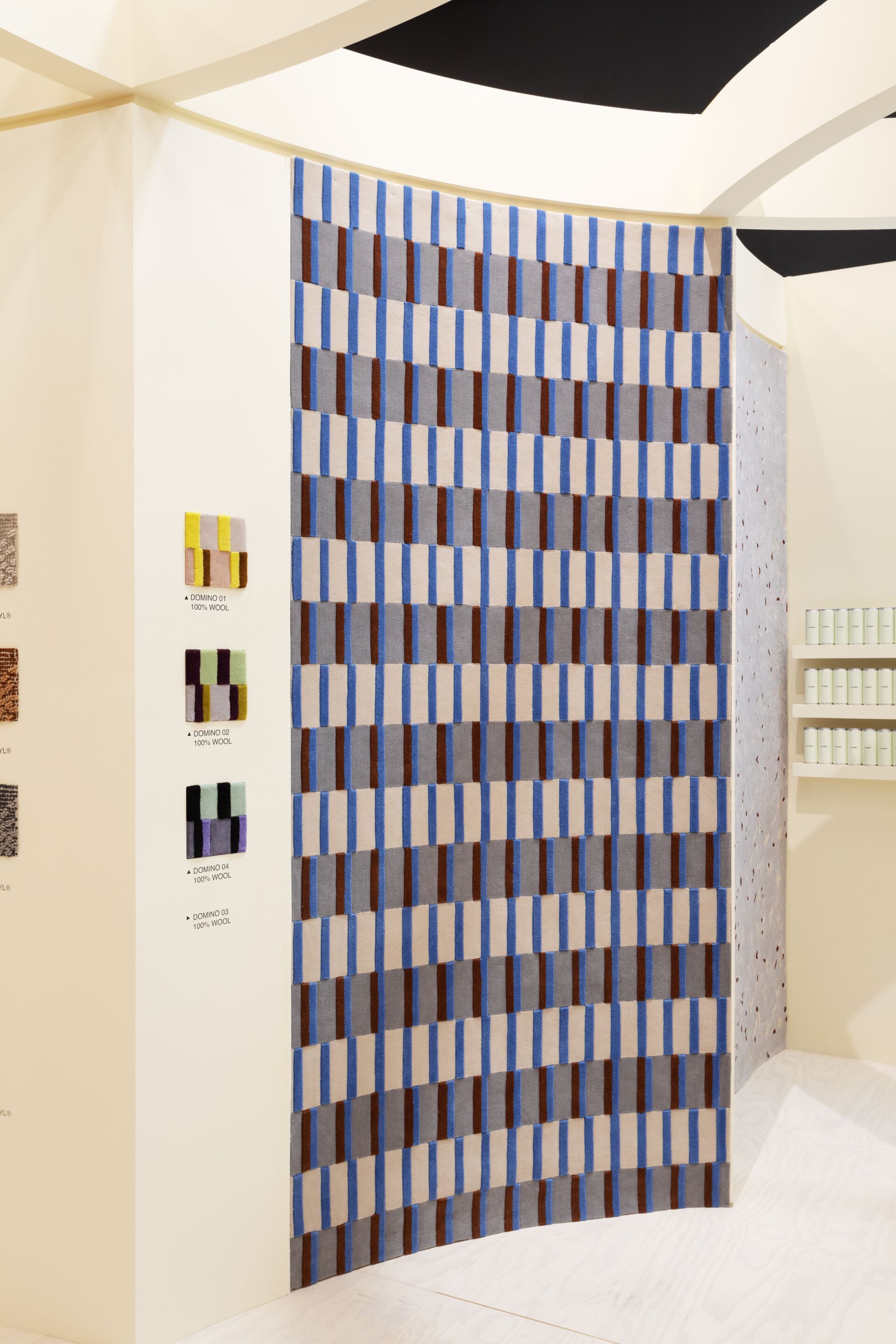 DOMINO by cc-tapis - Sistema di rivestimenti per pareti e pavimentazioni in ECONYL® e lana - 9