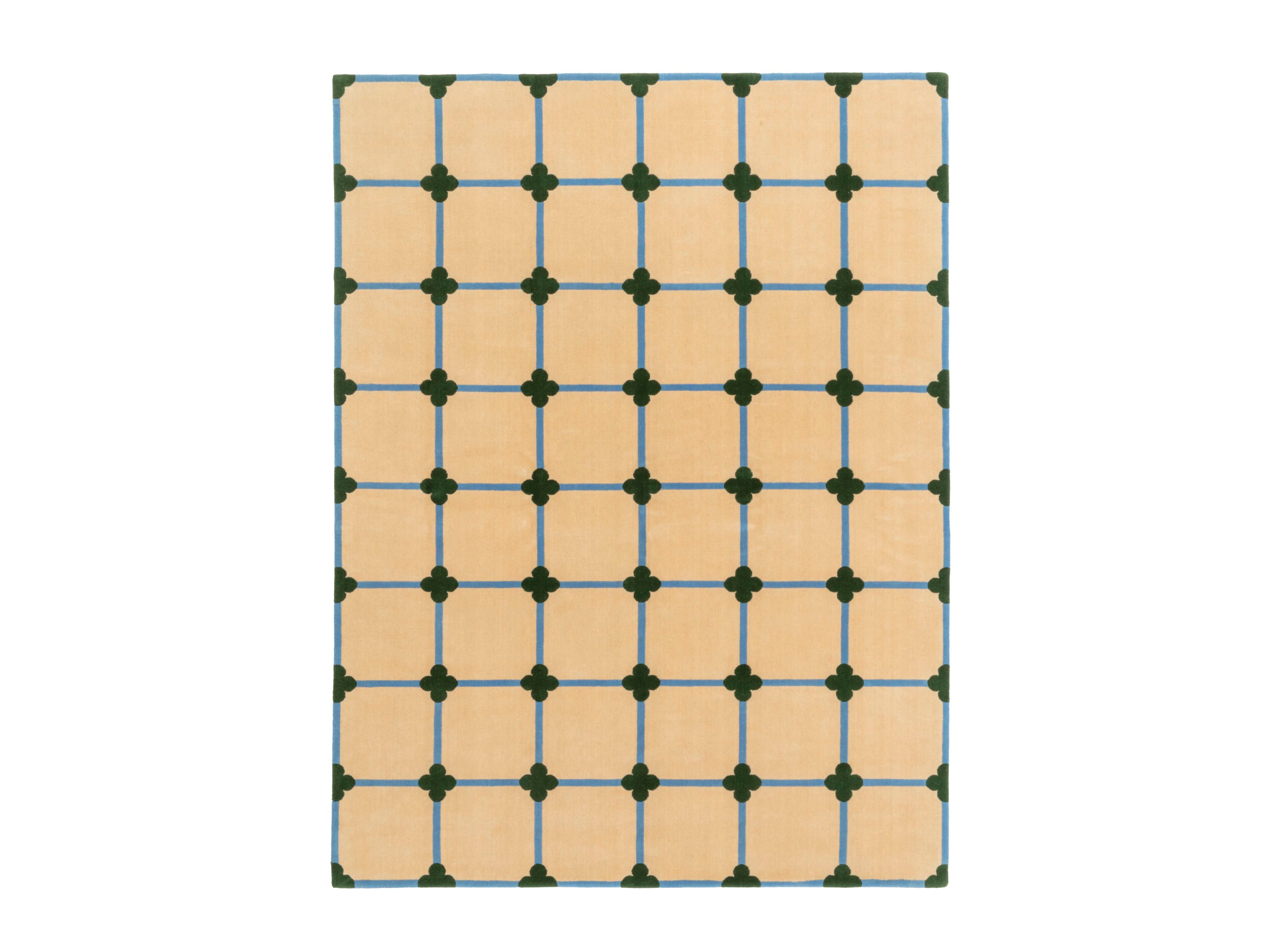 FLOWER GRID by cc-tapis - Tappeto a motivi fatto a mano in lana - 2