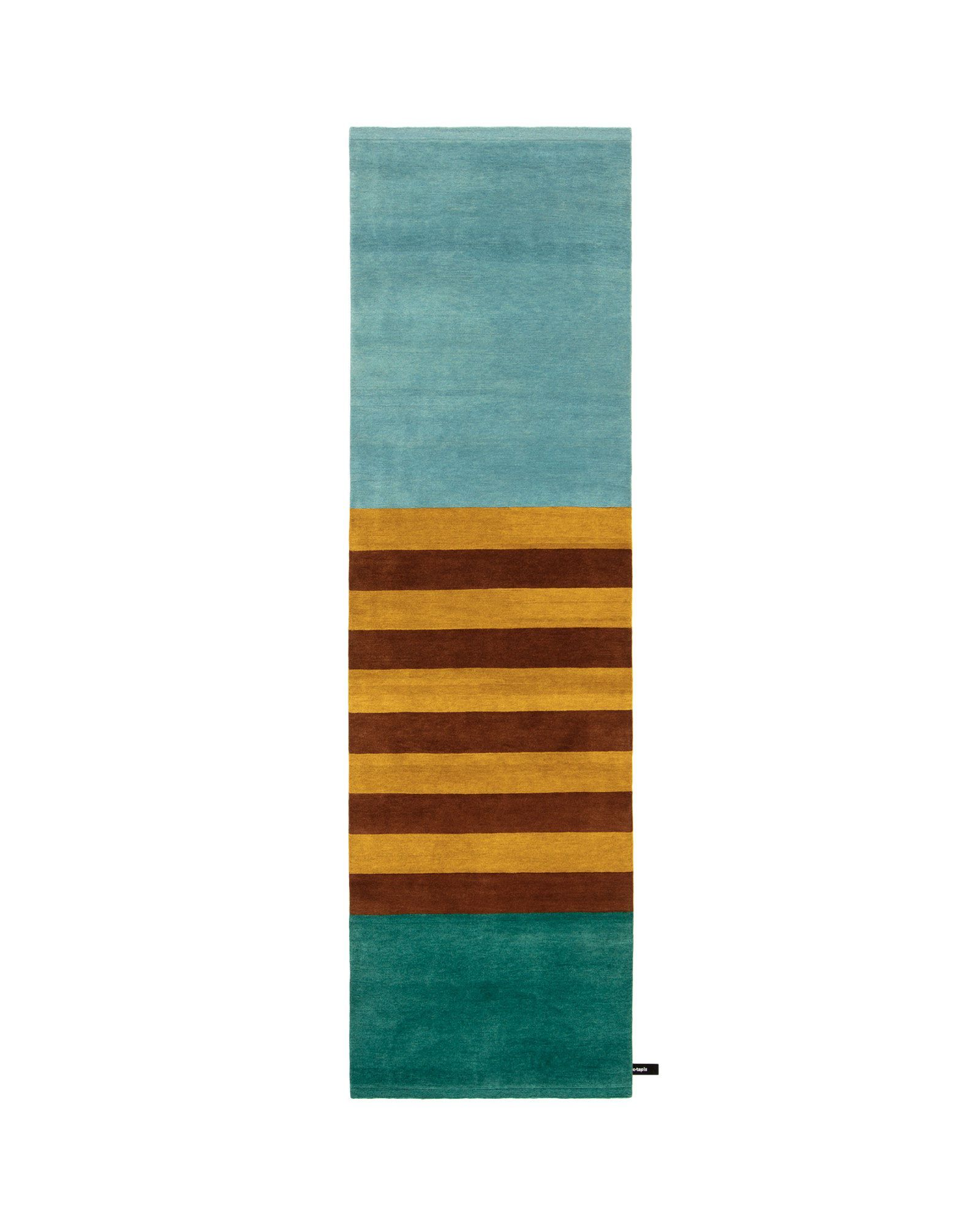 LES ARCS BRUN ABEILLE by cc-tapis - Tappeto fatto a mano in lana - 2