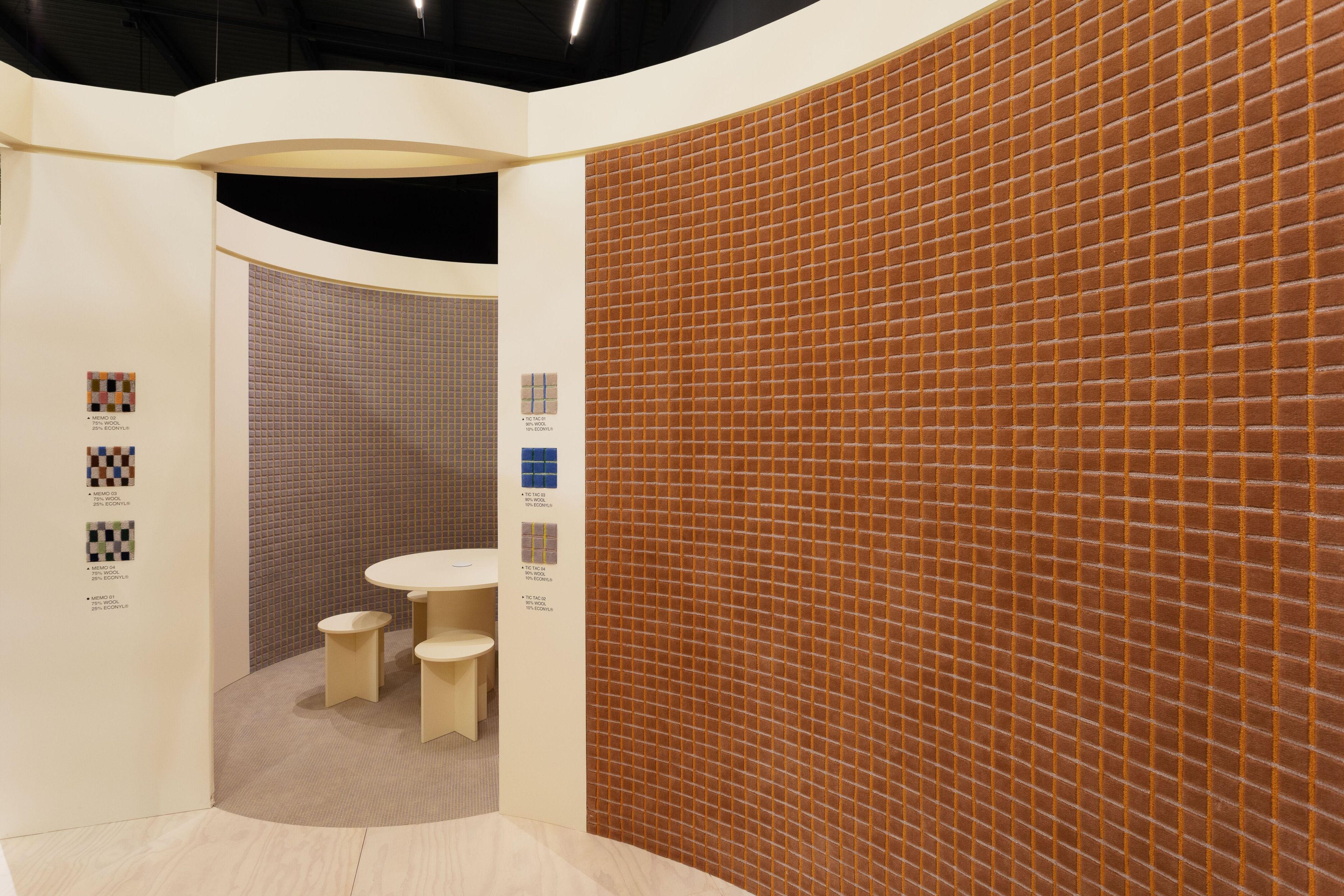 MICRO GRID by cc-tapis - Sistema di rivestimenti per pareti e pavimentazioni in ECONYL® e lana - 17