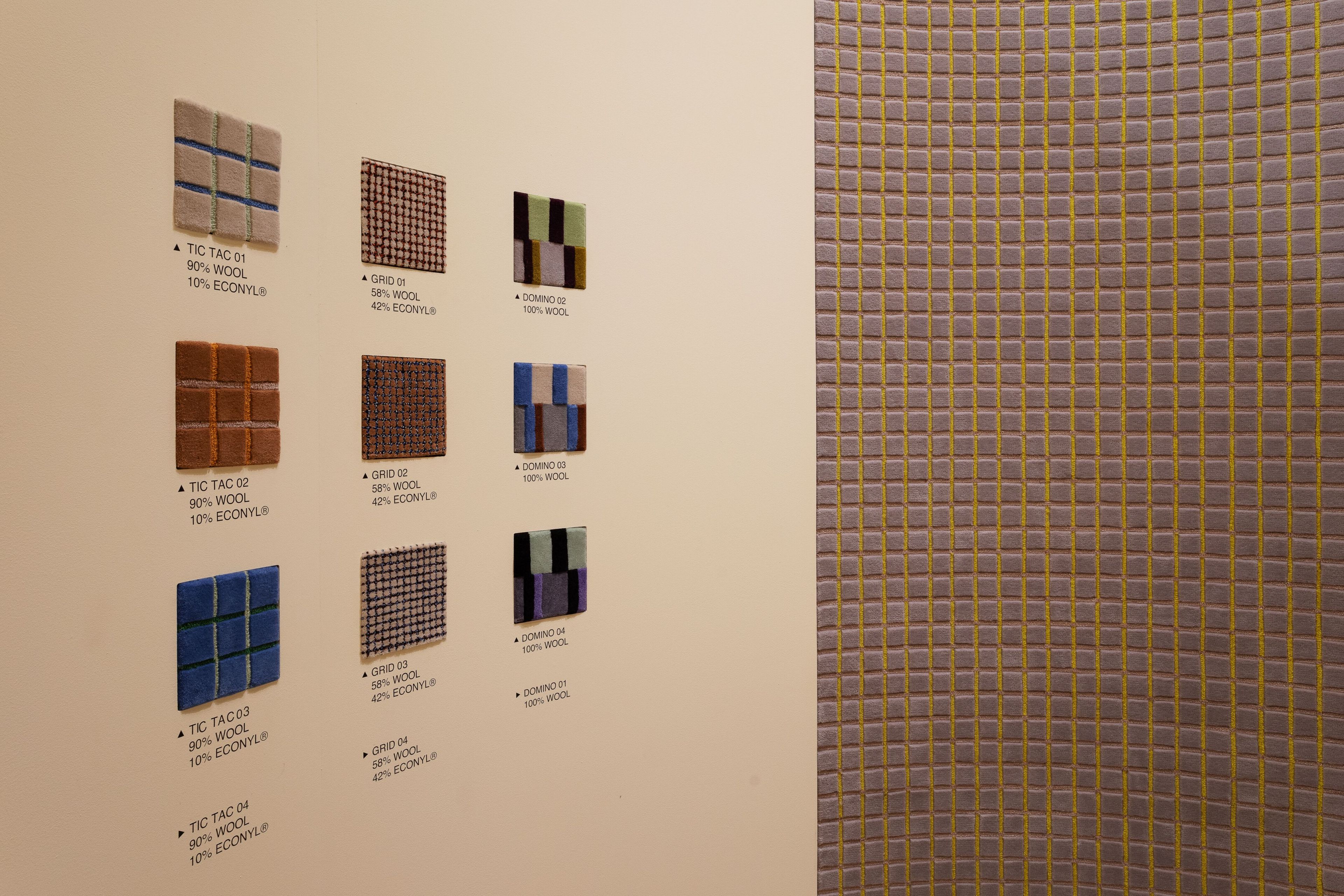 MICRO GRID by cc-tapis - Sistema di rivestimenti per pareti e pavimentazioni in ECONYL® e lana - 18