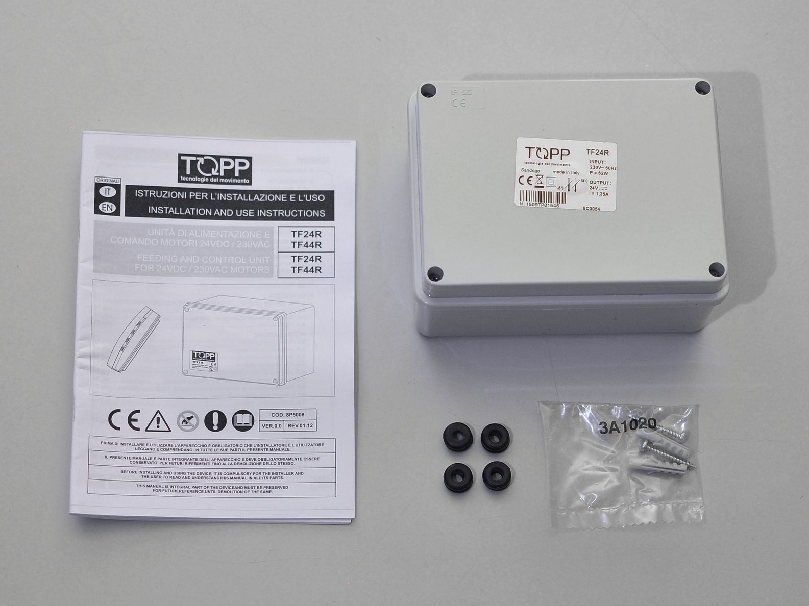 CENTRALI E SENSORI PER VENTILAZIONE by TOPP - Centrali di comando