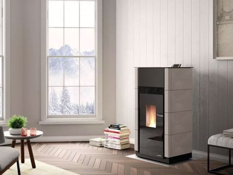 WILMA | Stufa in ceramica by PALAZZETTI - Stufa a pellet in ceramica classe A+ - 2