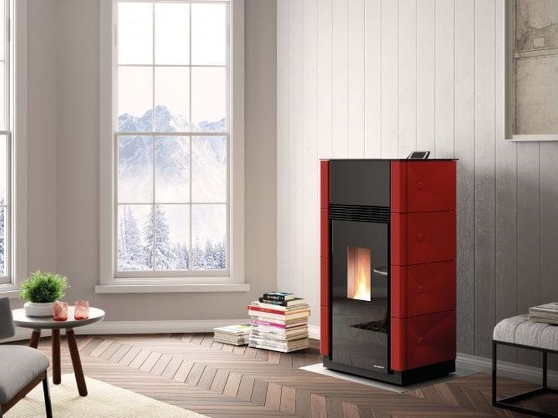 WILMA | Stufa in ceramica by PALAZZETTI - Stufa a pellet in ceramica classe A+ - 3