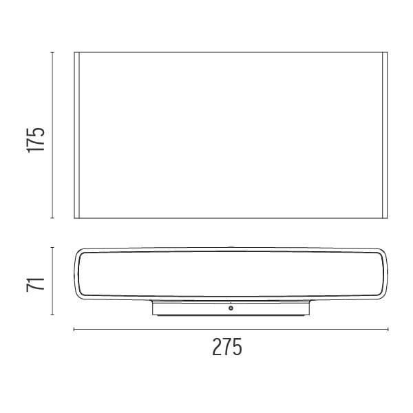 LED die cast aluminium Outdoor wall lamp CLIMBER UP&DOWN | Direct ...