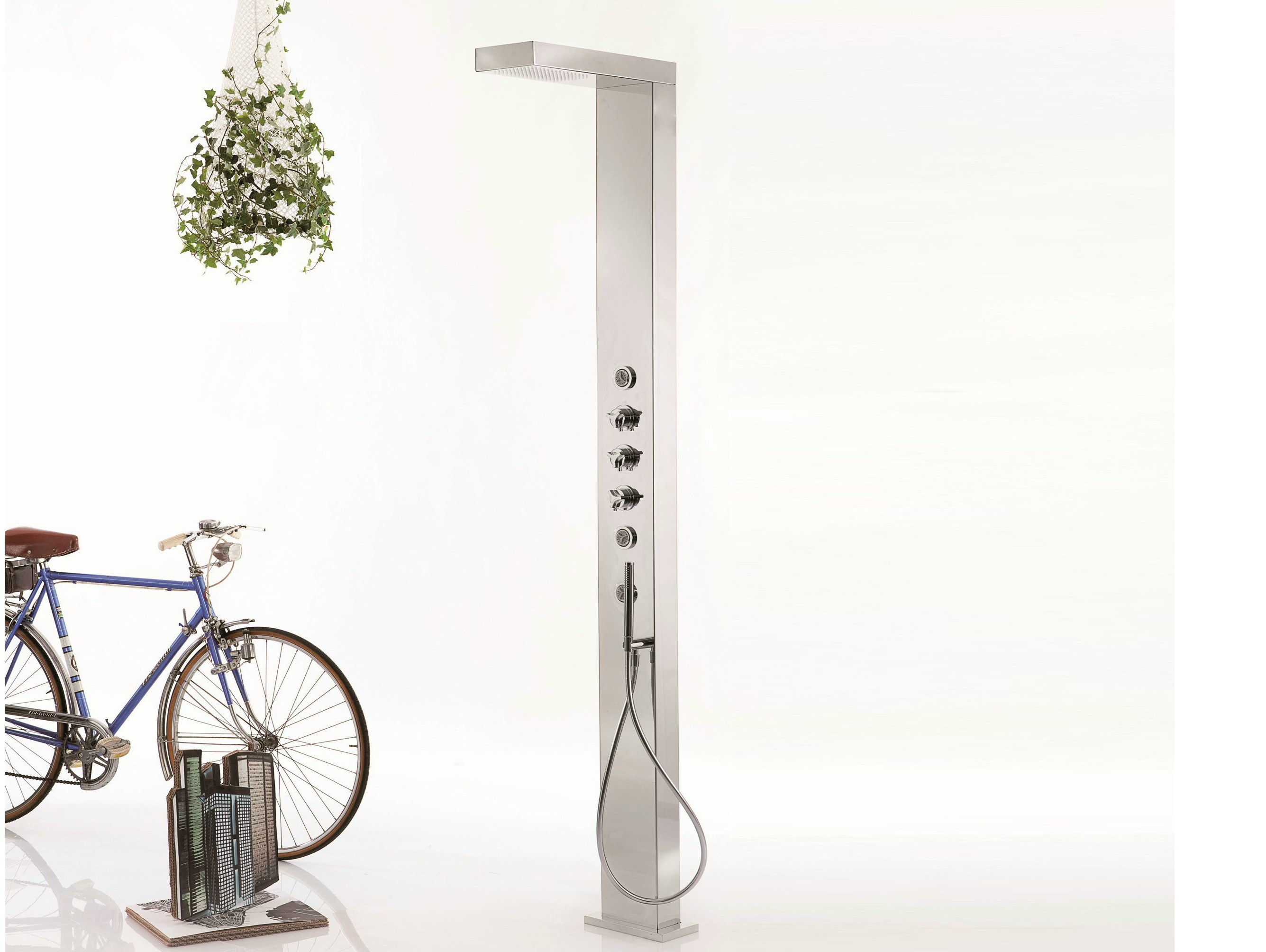 CLOCK WORK Shower panel By RITMONIO design Davide Vercelli