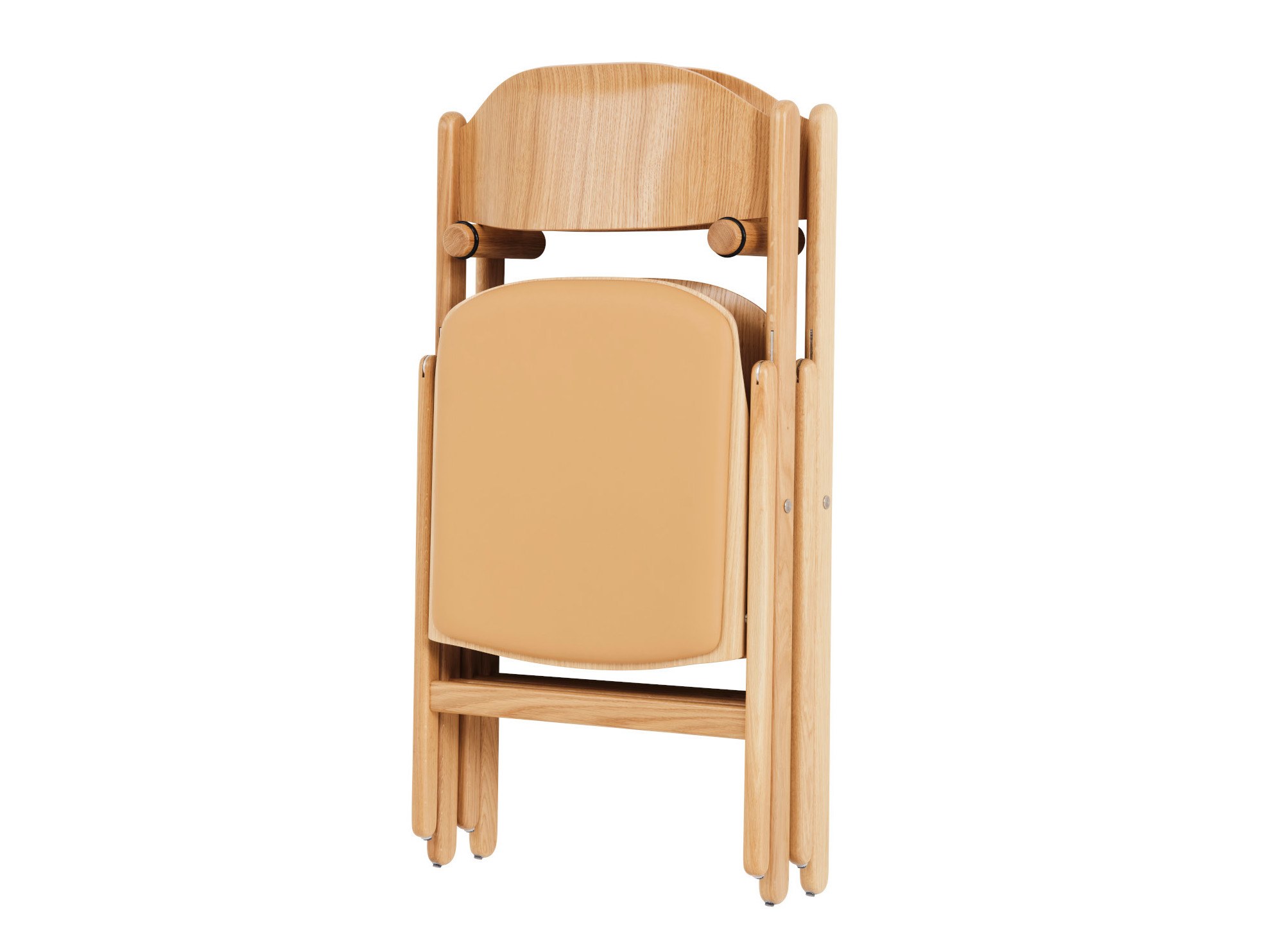 COLO Folding wooden chair with integrated cushion By Karl Andersson ...