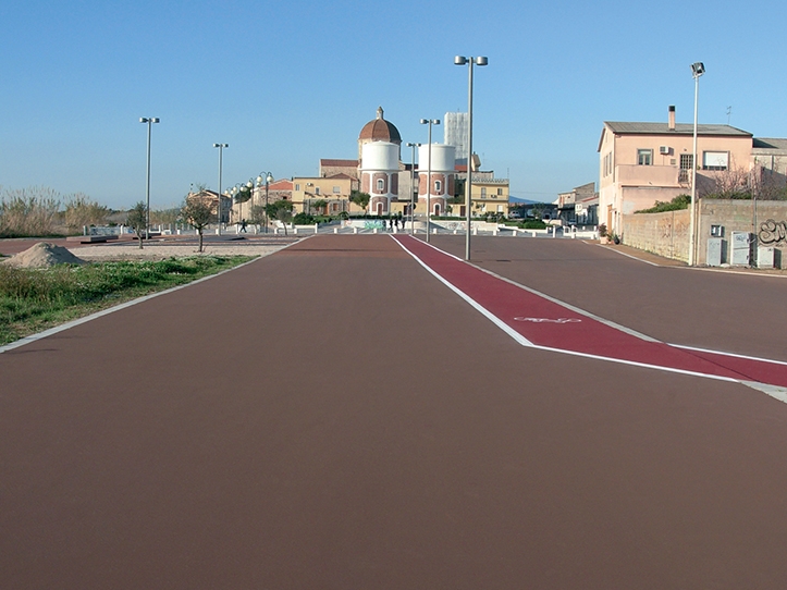 COLORSINT by CASALI - Pavimentazione per ciclismo urbano e aree pedonabili