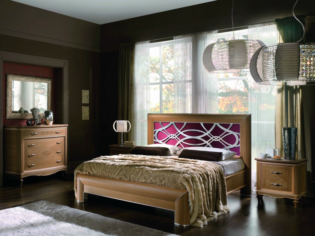 CONTEMPORARY Solid wood bedroom set By Modenese Luxury Interiors