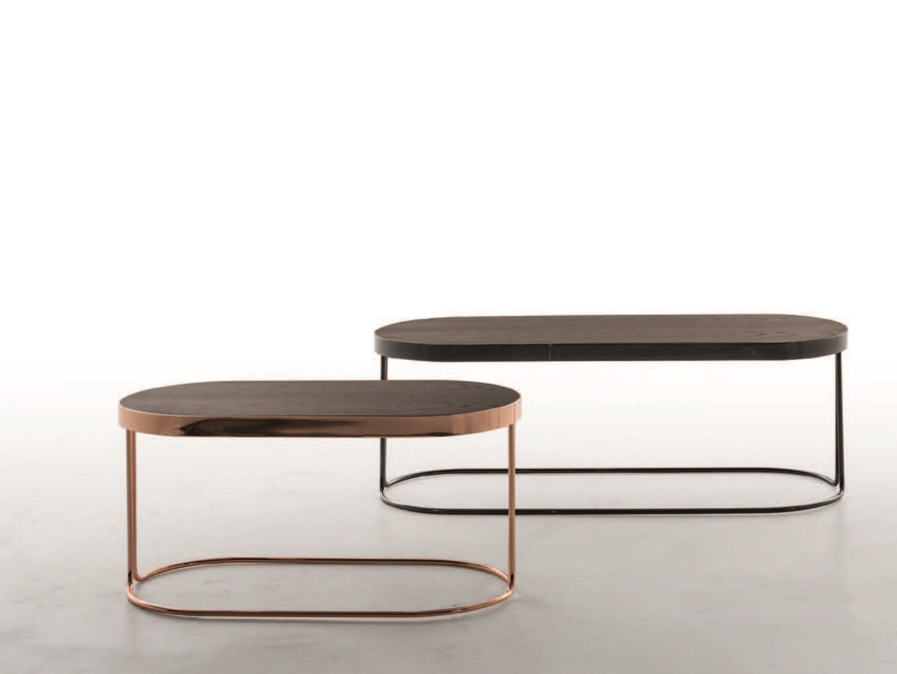 CORA Oval coffee table By Tonin Casa design Davide Bozzini