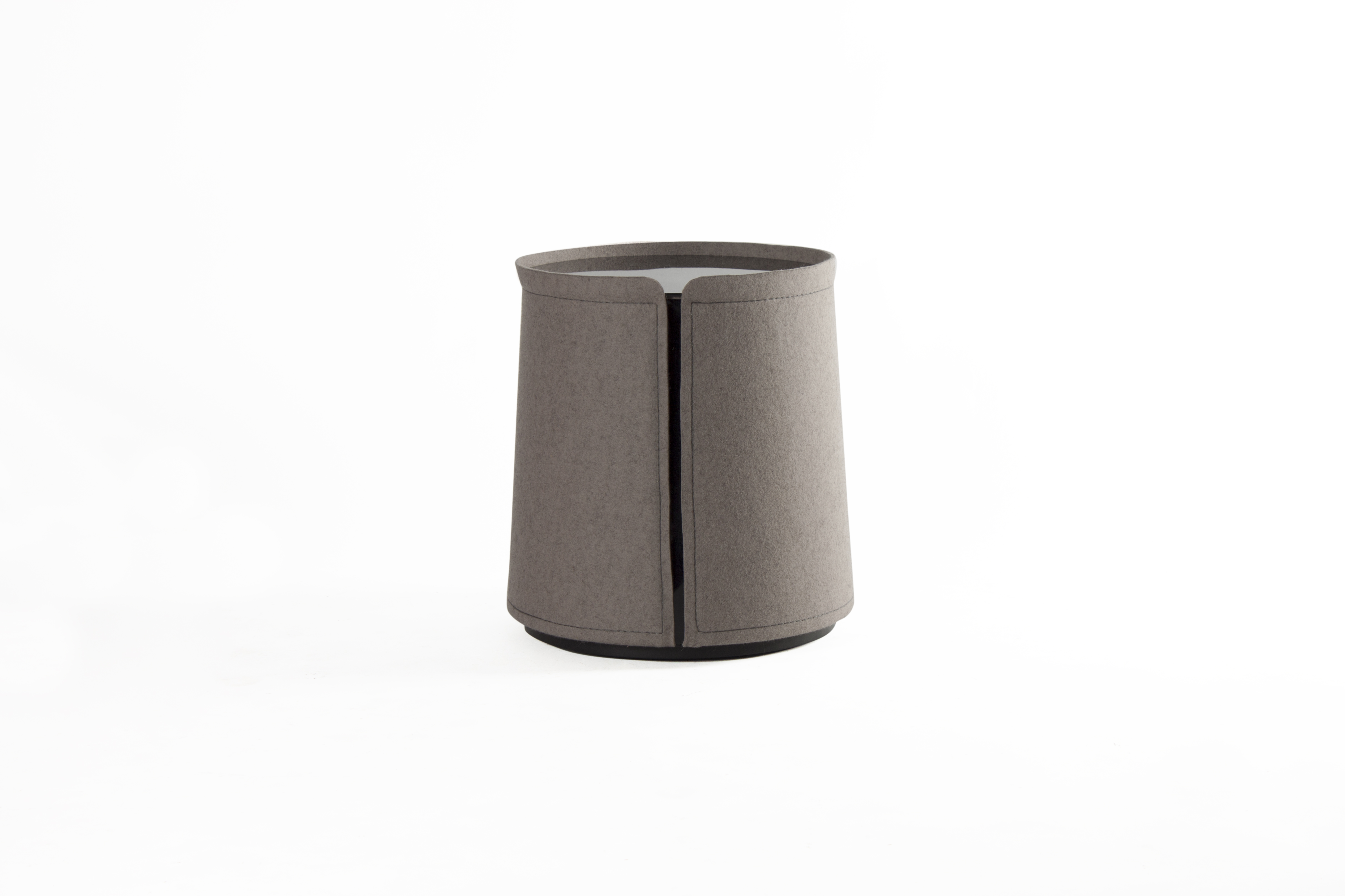 CORUM Round glass side table By Roche Bobois | design Joëlle Rigal