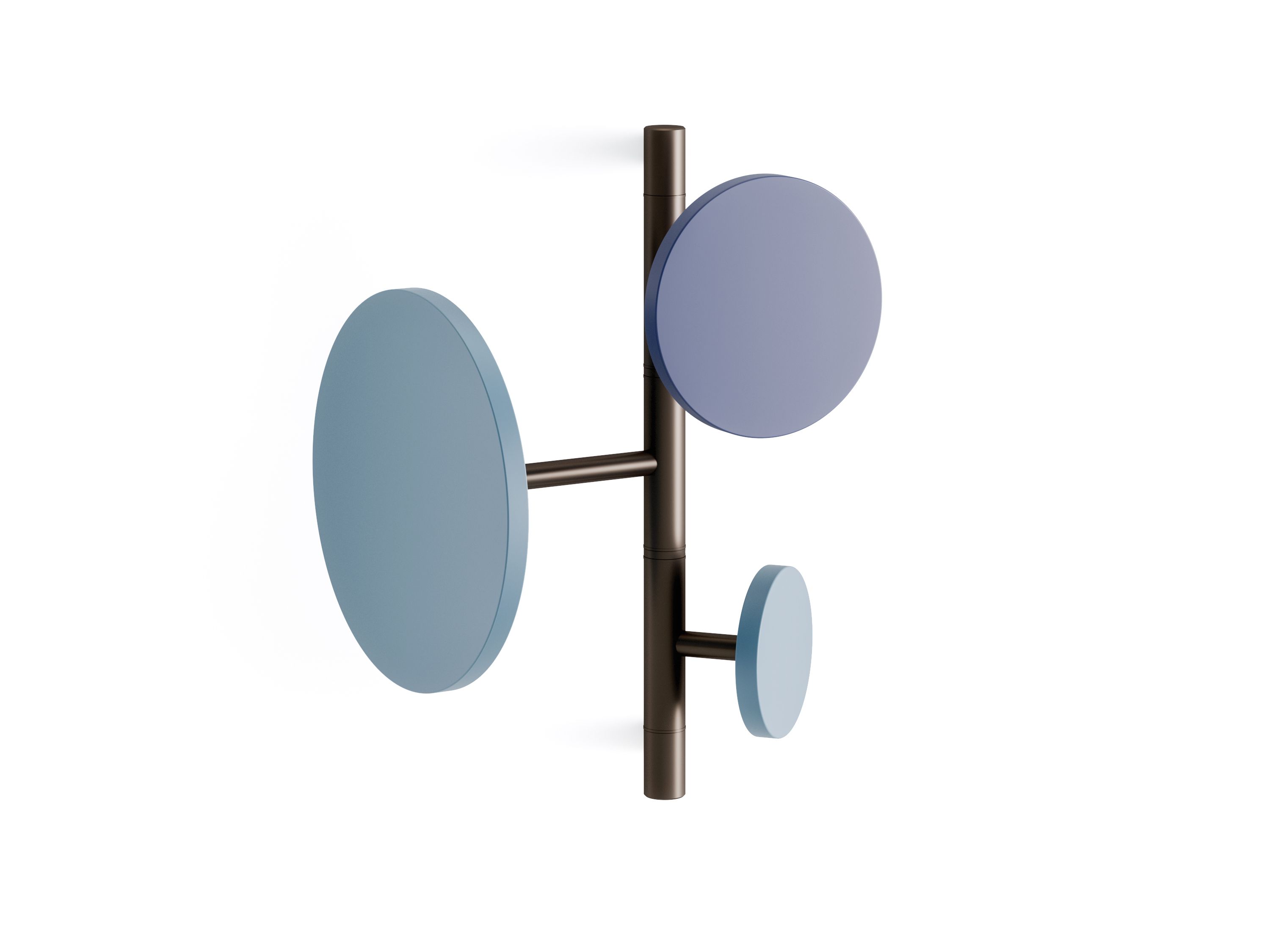 COSMICO Wallmounted coat rack Wallmounted solid wood coat rack By