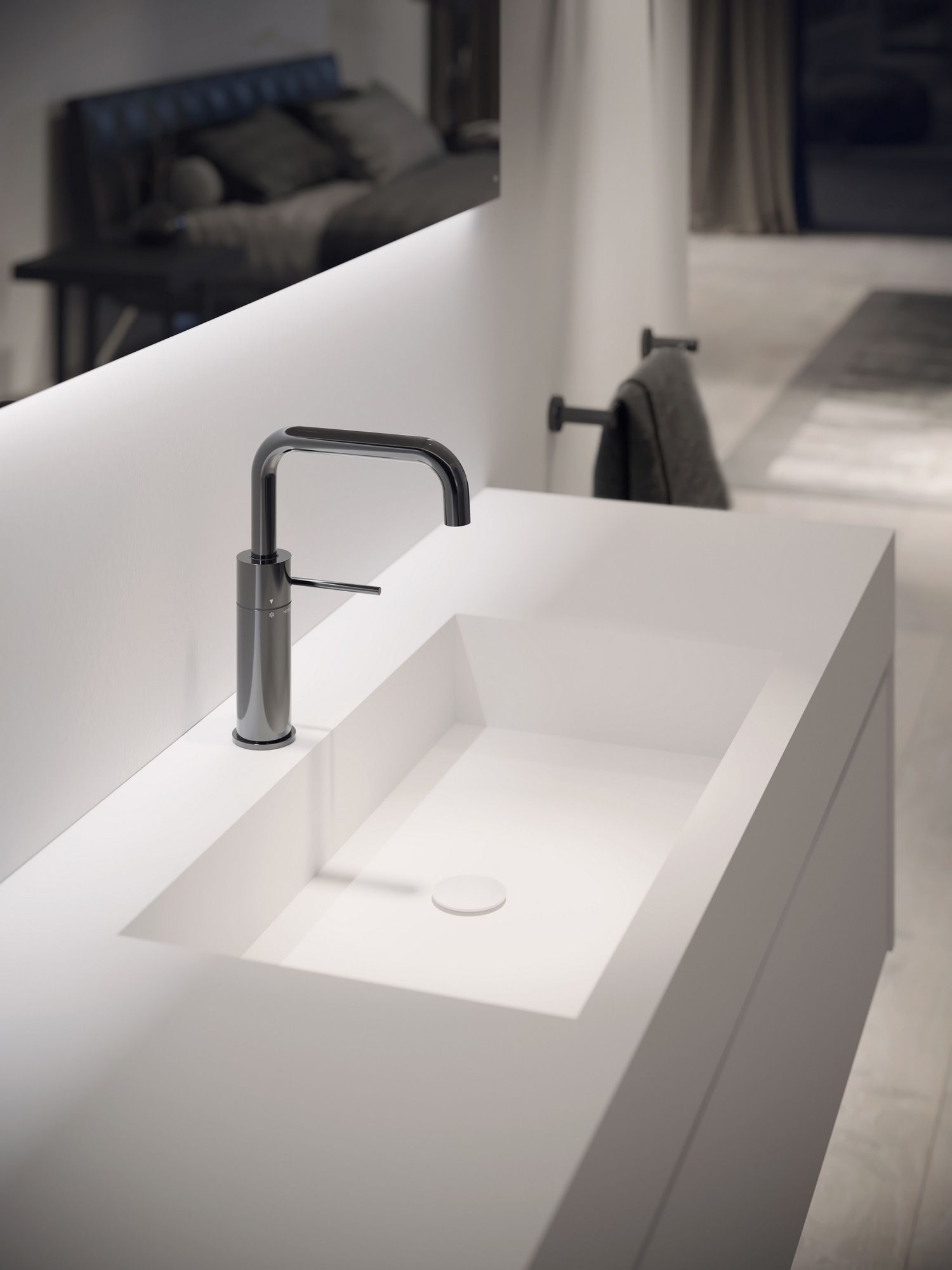 VELIS by Nobili - Miscelatore per lavabo da piano senza scarico con aeratore - 6