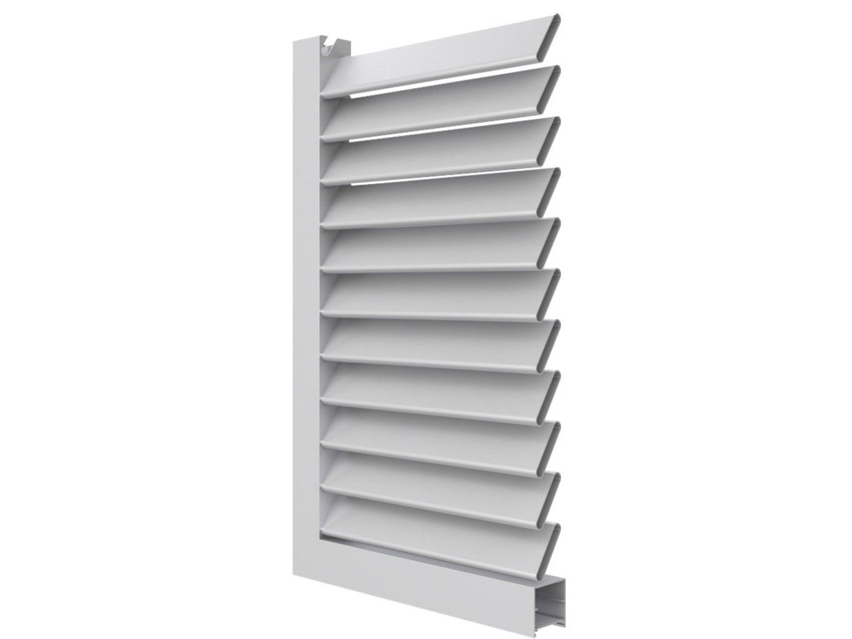 D-5 by Saxun - Persiana in alluminio con lamelle fisse - 2