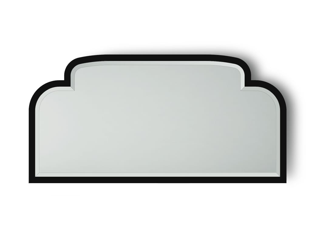 DOUBLE MUSIC by Devon&Devon - Specchio con cornice in legno