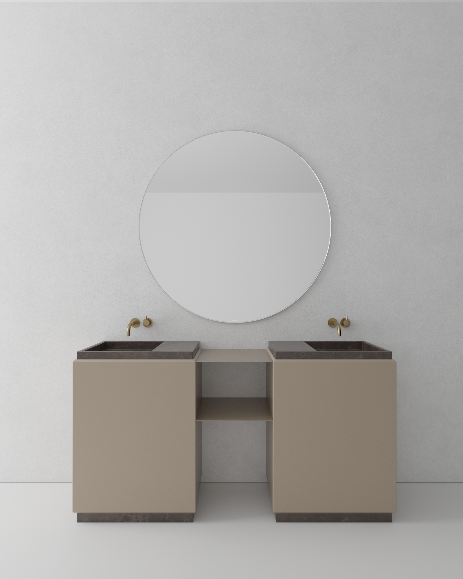 ATTICO | Double vanity unit By Cassica Baths